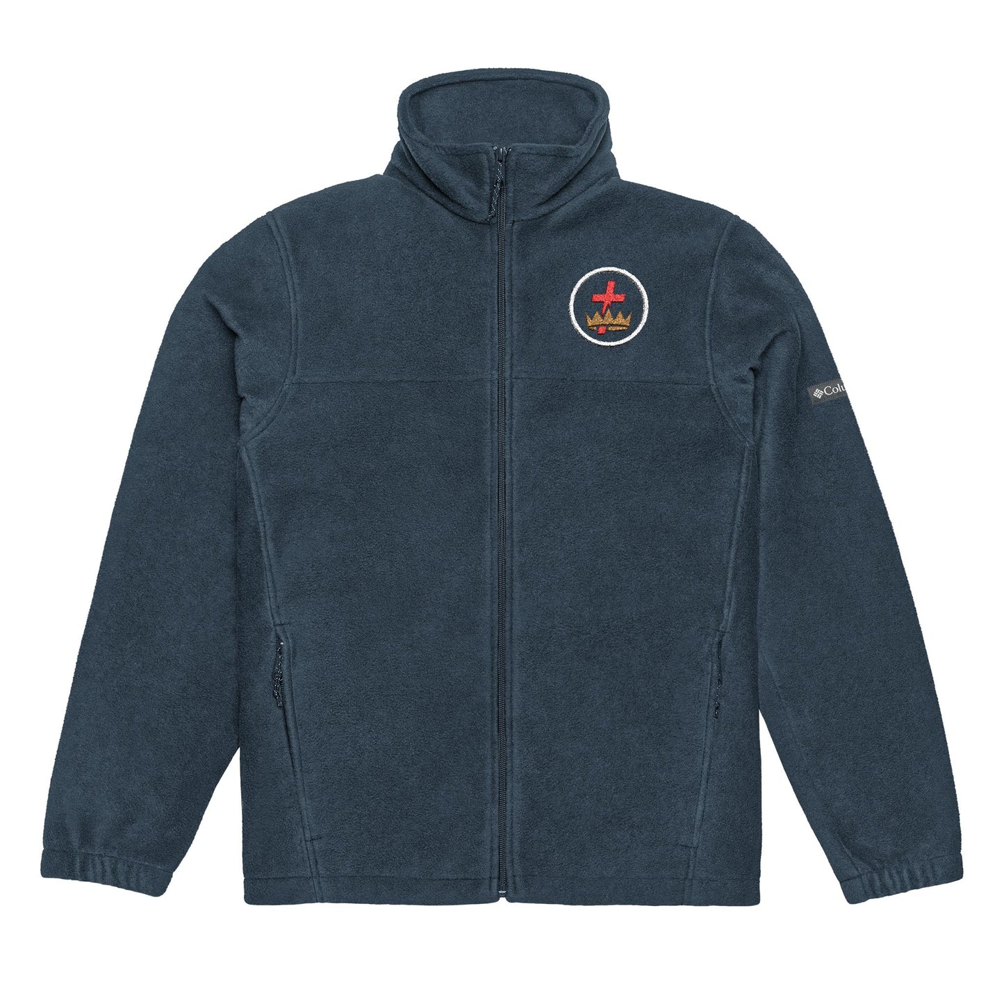 Knights Templar Embroidered Columbia Fleece Jacket