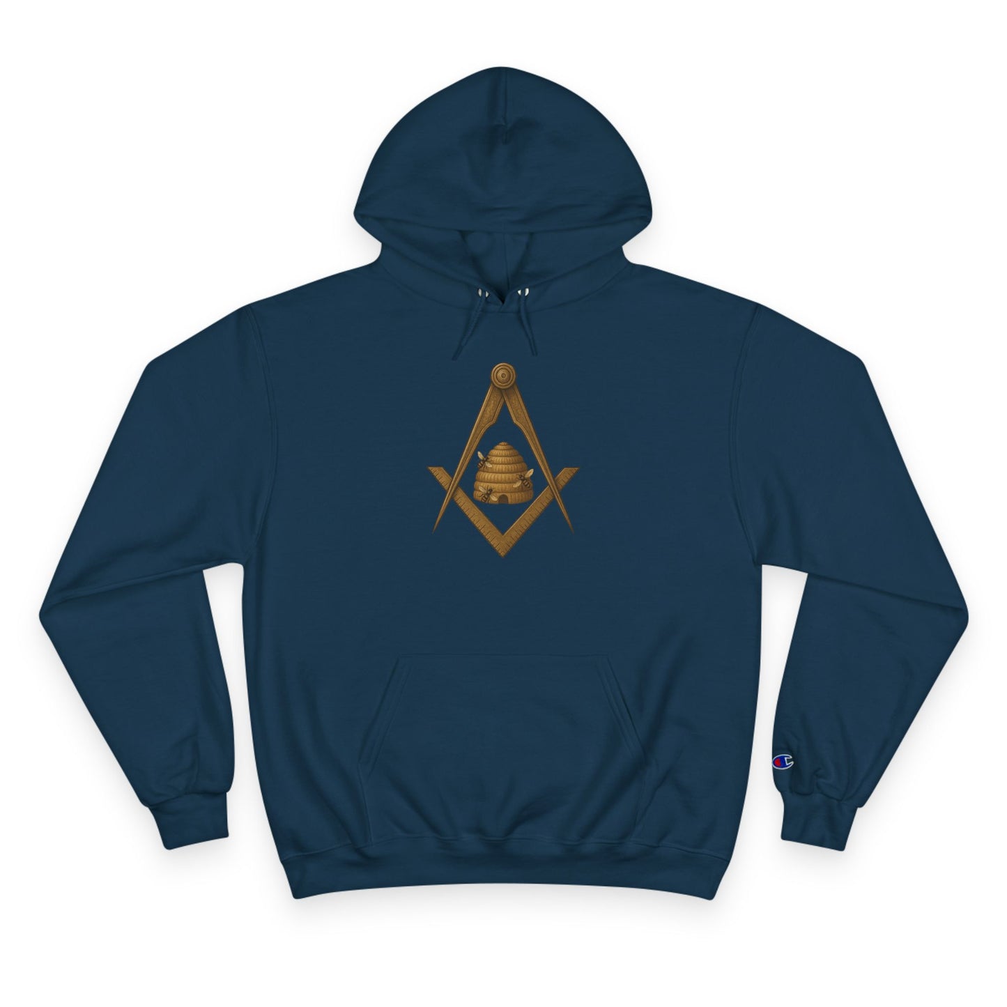 Beehive Square and Compass Champion Hoodie