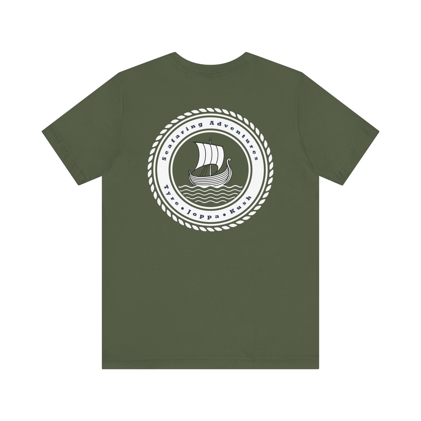 "Seafaring Adventures" From Tyre to Kush Short Sleeve T-Shirt
