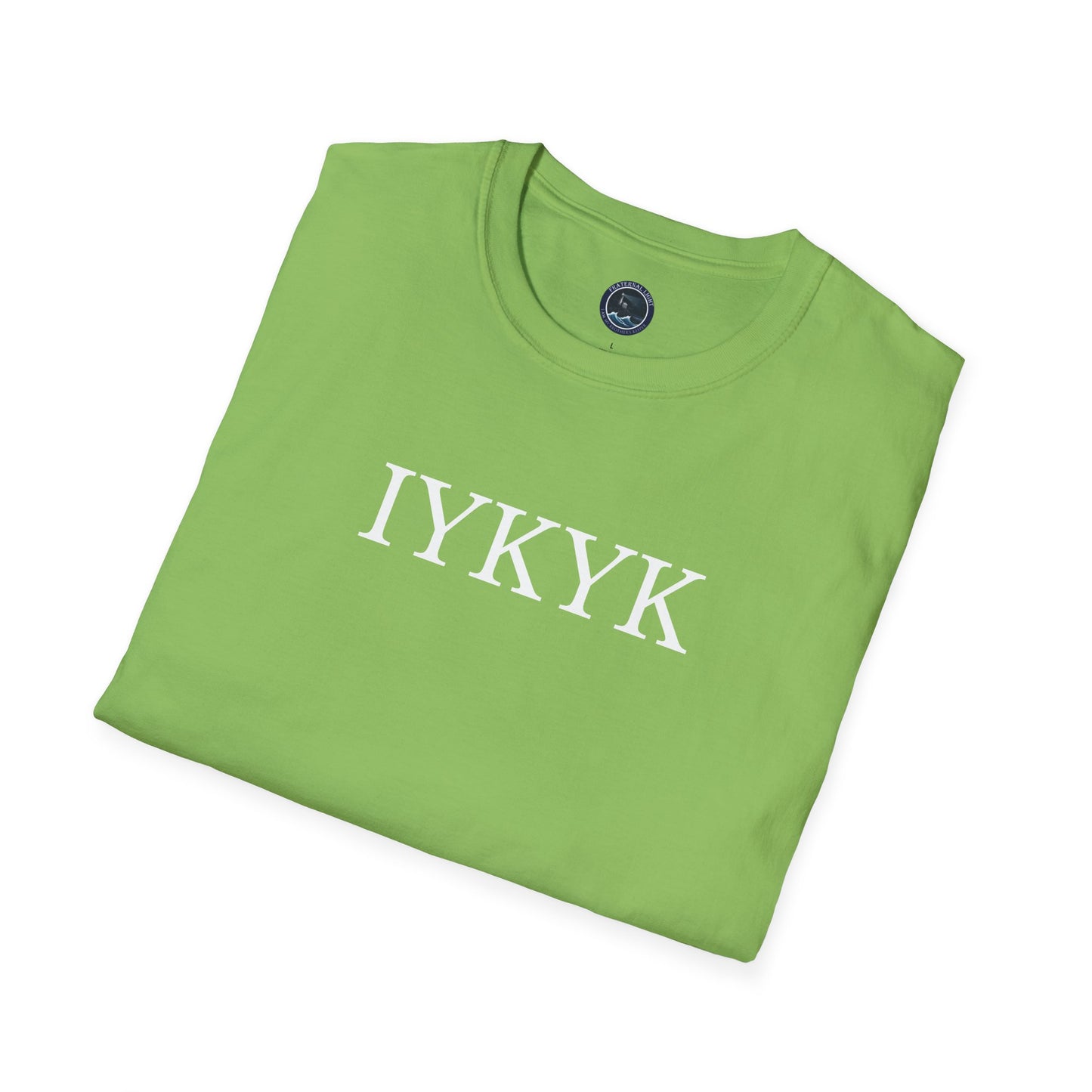 "IYKYK" Softstyle T-Shirt - White Letters