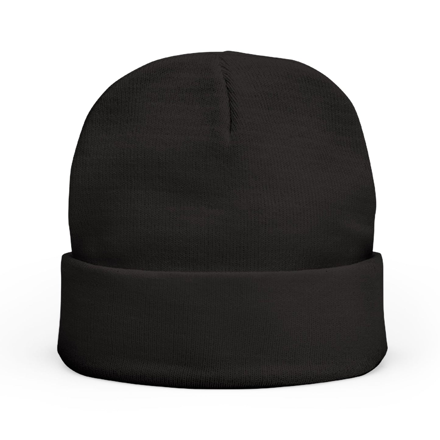Knights Templar Encircled Cross and Crown - Embroidered Knit Beanie