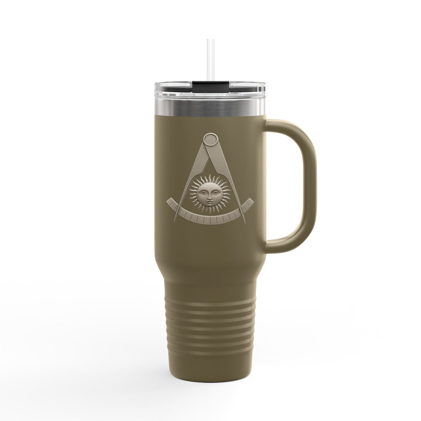 CA Past Master Insulated Travel Tumbler (40oz) - Metallic Emblem