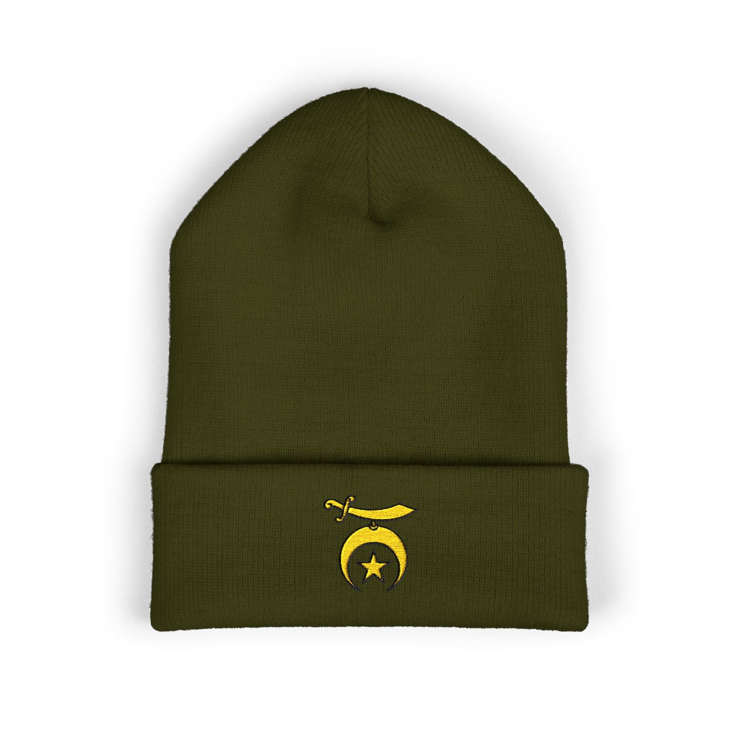 Shriners Embroidered Classic Cuffed Beanie - Simplified Emblem