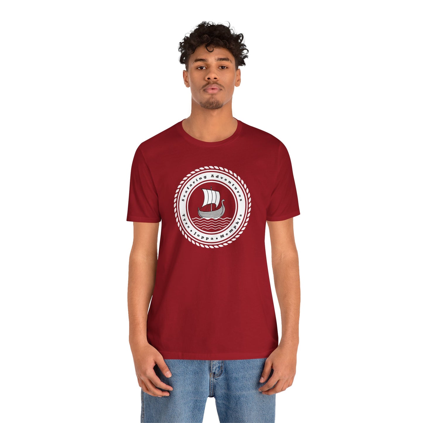 "Seafaring Adventures" Short Sleeve T-Shirt - Front Print