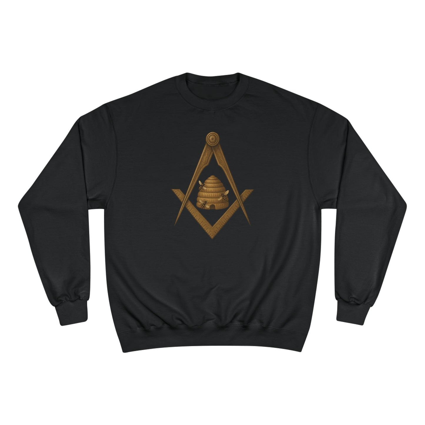 Beehive Square and Compass Champion Sweatshirt