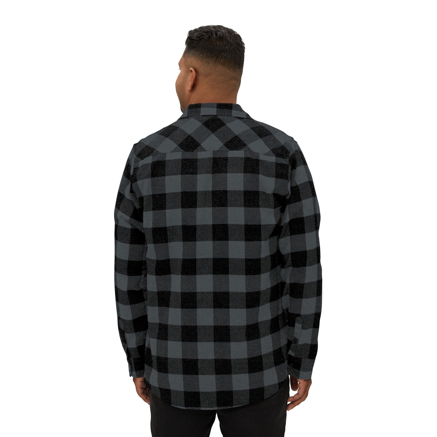 CA Past Master Flannel Shirt - 3D Metallic-Style Emblem