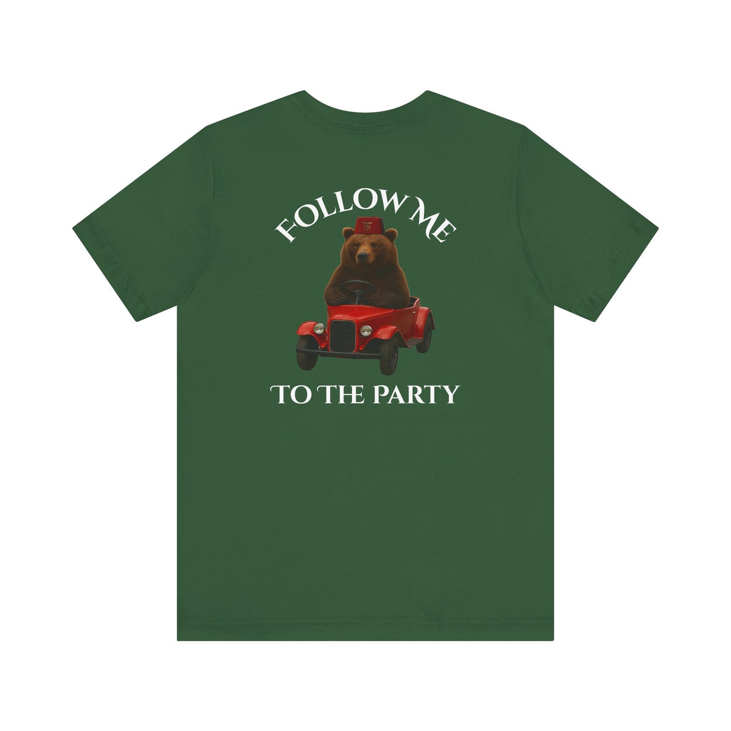 Shriners "Follow Me to the Party" Short Sleeve T-Shirt