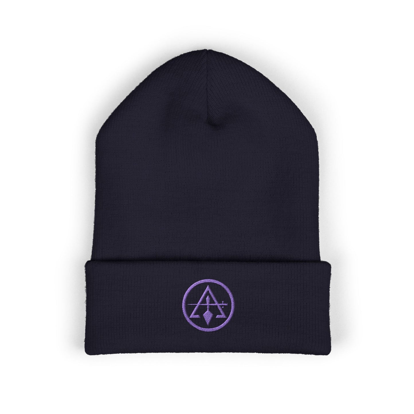Cryptic Council Encircled Sword and Trowel - Embroidered Classic Cuffed Beanie