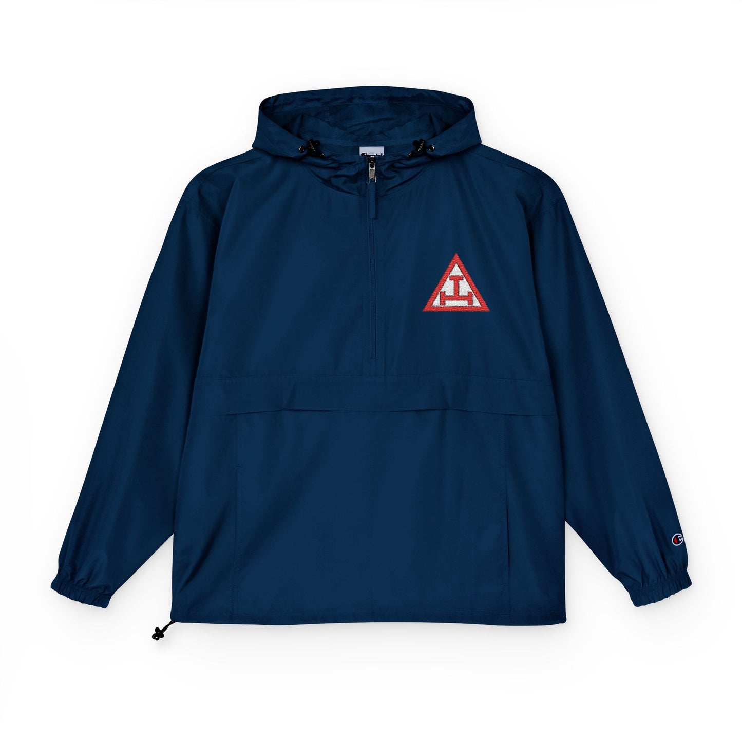 Royal Arch Champion Packable Anorak Jacket - Red and White Emblem
