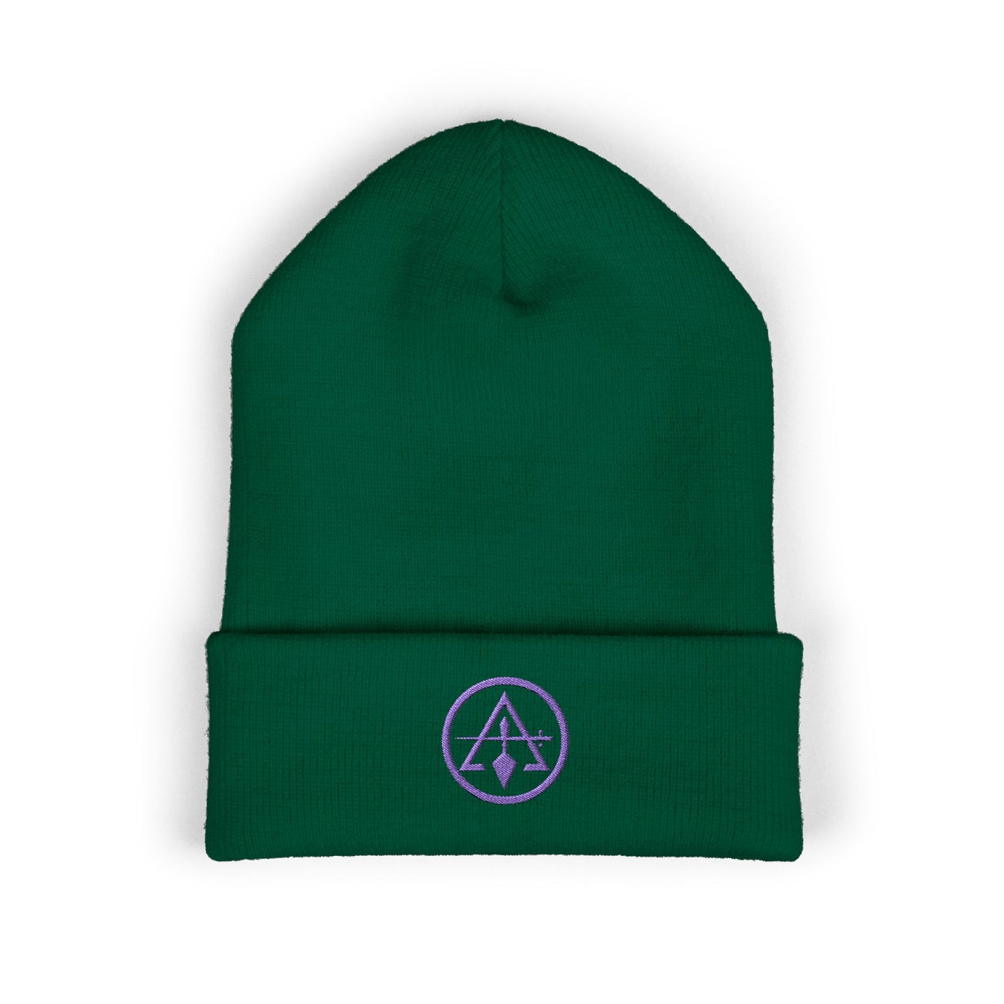 Cryptic Council Encircled Sword and Trowel - Embroidered Classic Cuffed Beanie