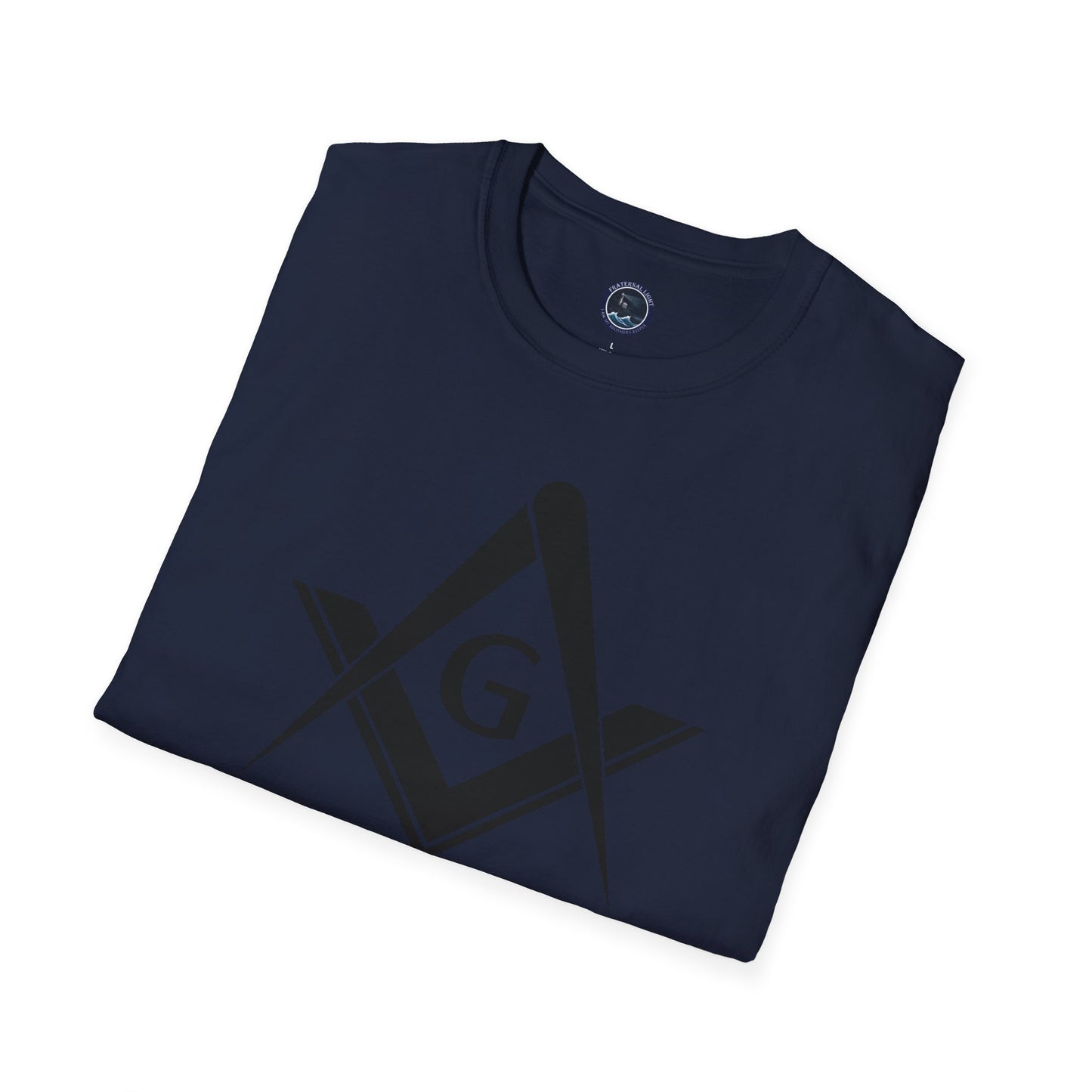 Square and Compass Softstyle T-Shirt - Classic (Stealth Series)