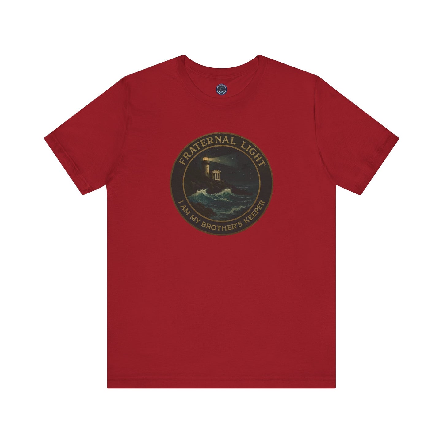 Fraternal Light Vintage Art Short Sleeve T-Shirt