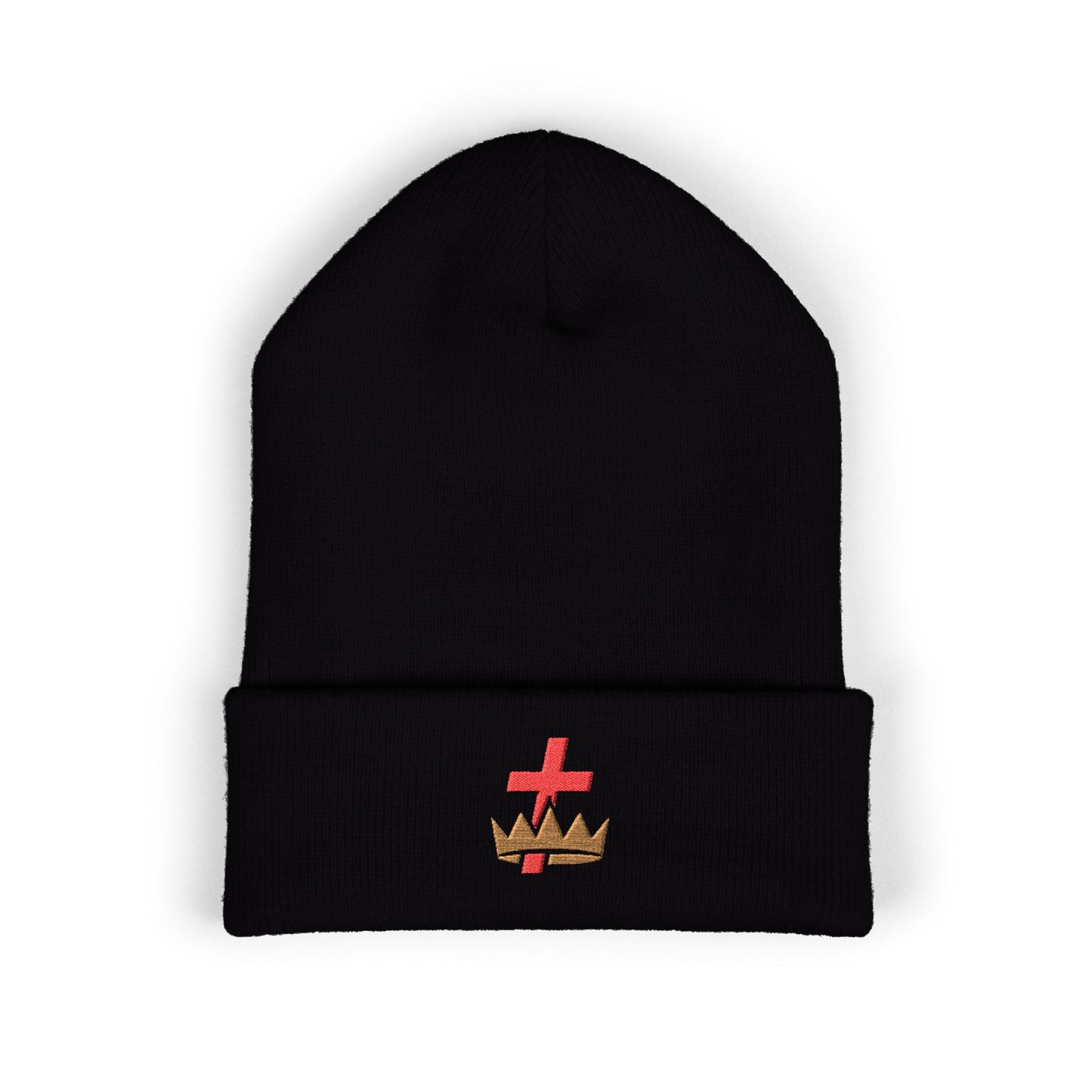 Knights Templar Embroidered Classic Cuffed Beanie