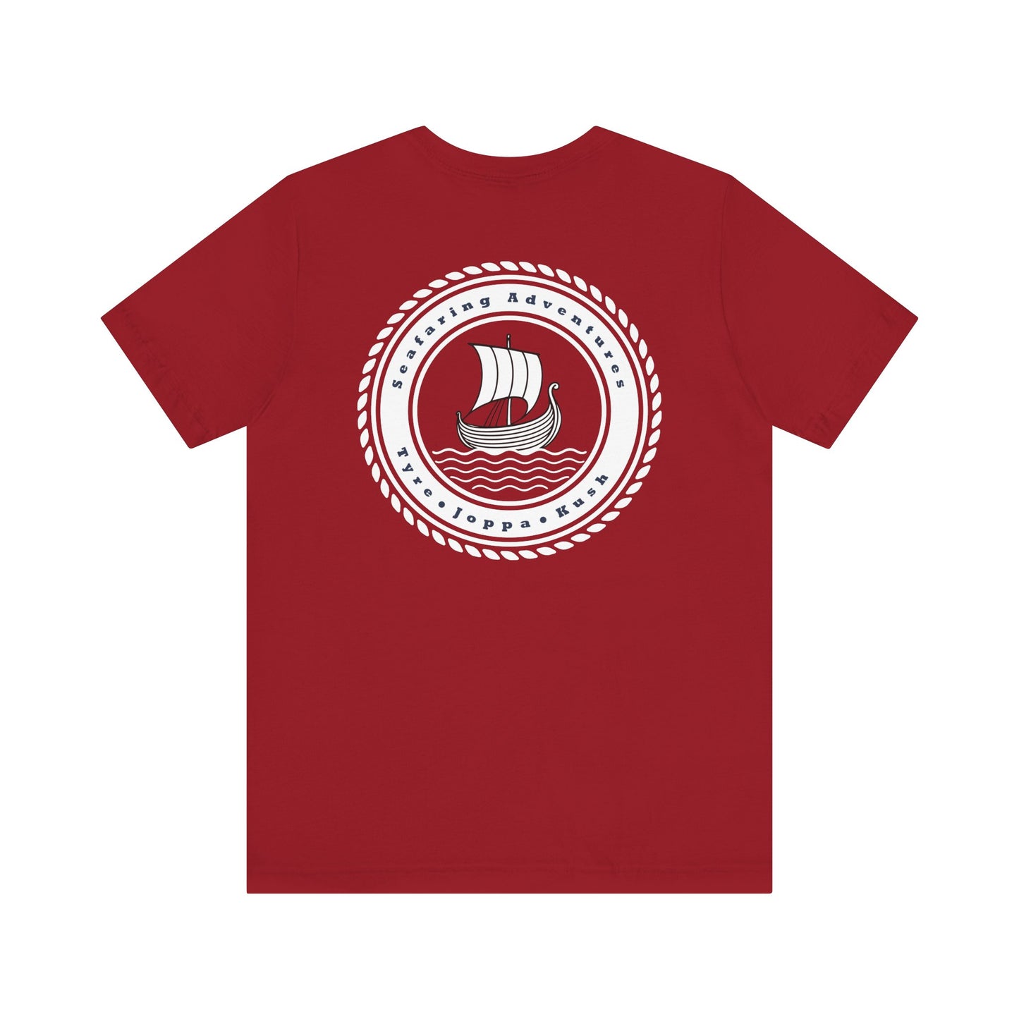 "Seafaring Adventures" From Tyre to Kush Short Sleeve T-Shirt