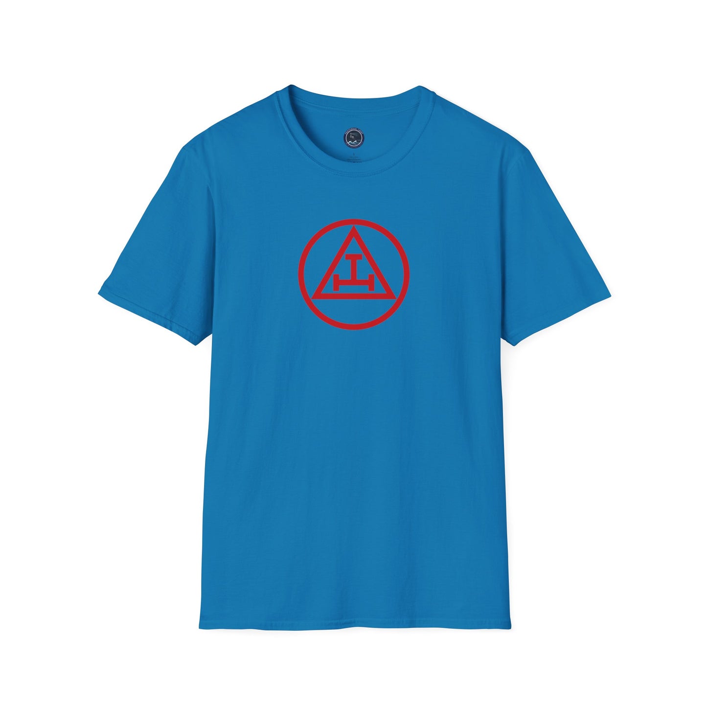 Royal Arch - Red Triple Tau in Circle Short Sleeve T-shirt