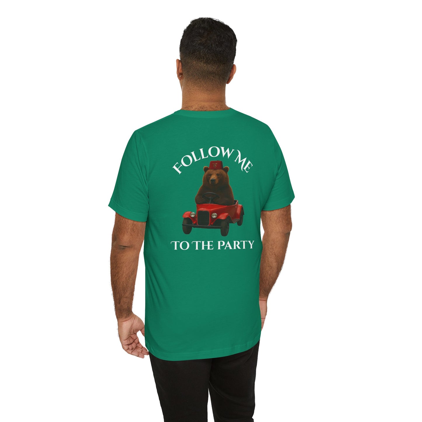 Shriners "Follow Me to the Party" Short Sleeve T-Shirt