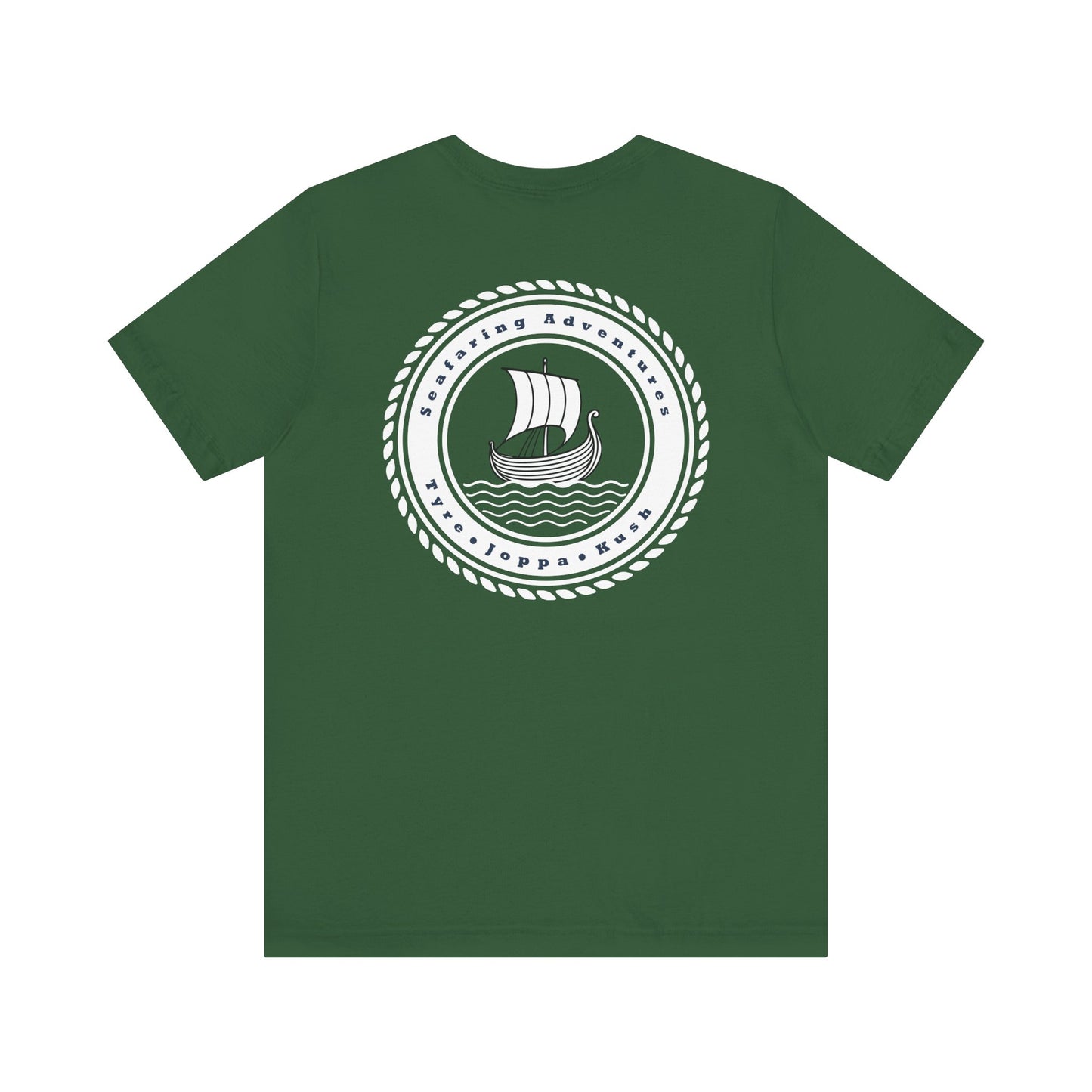 "Seafaring Adventures" From Tyre to Kush Short Sleeve T-Shirt