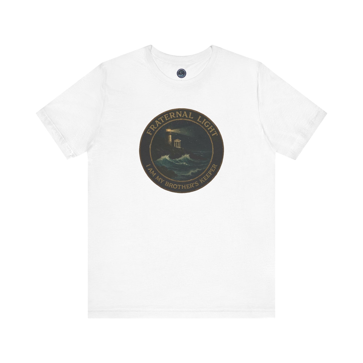 Fraternal Light Vintage Art Short Sleeve T-Shirt