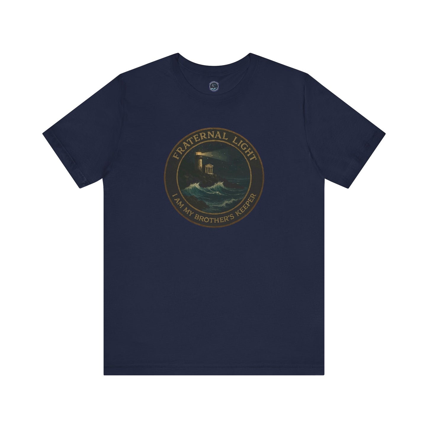 Fraternal Light Vintage Art Short Sleeve T-Shirt