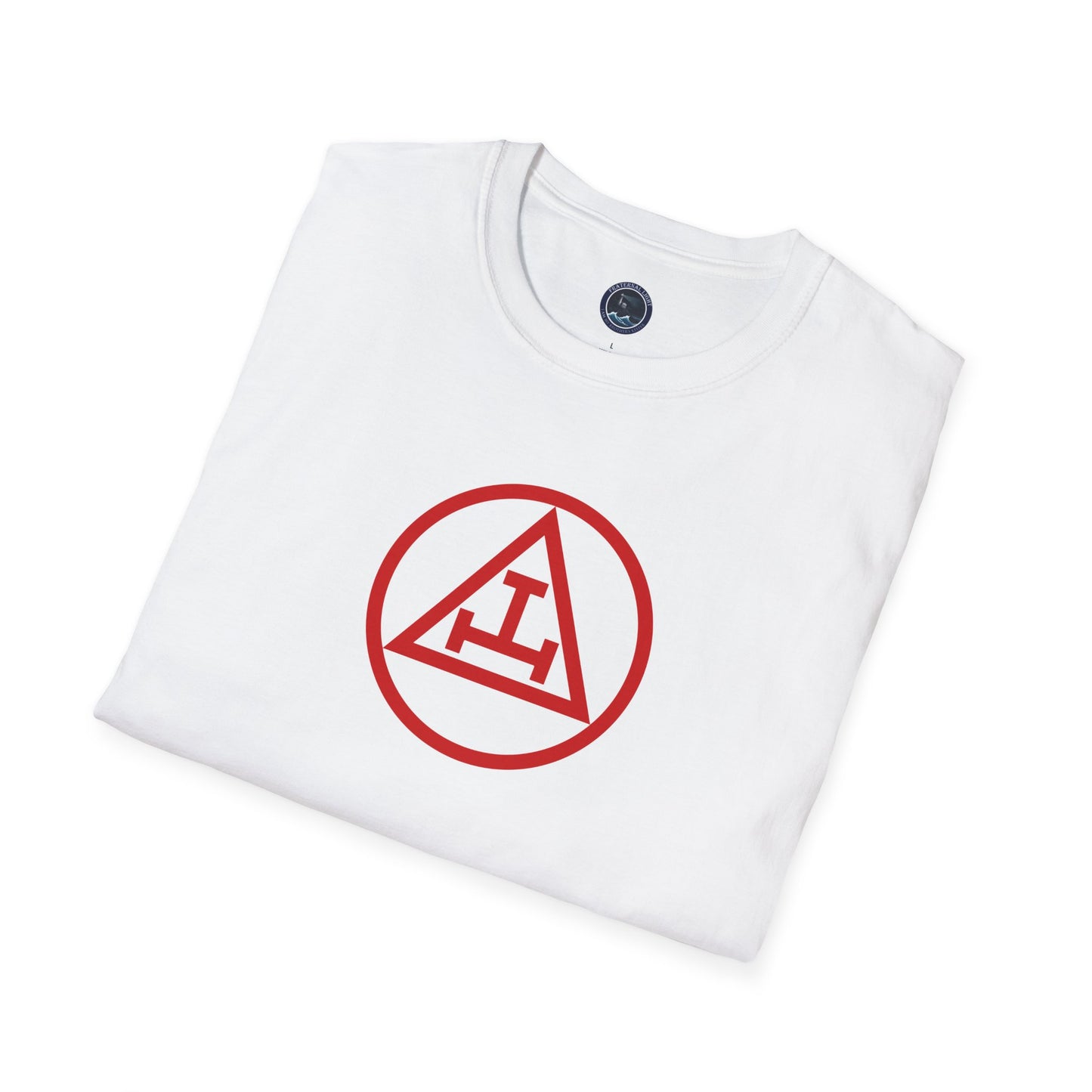 Royal Arch - Red Triple Tau in Circle Short Sleeve T-shirt