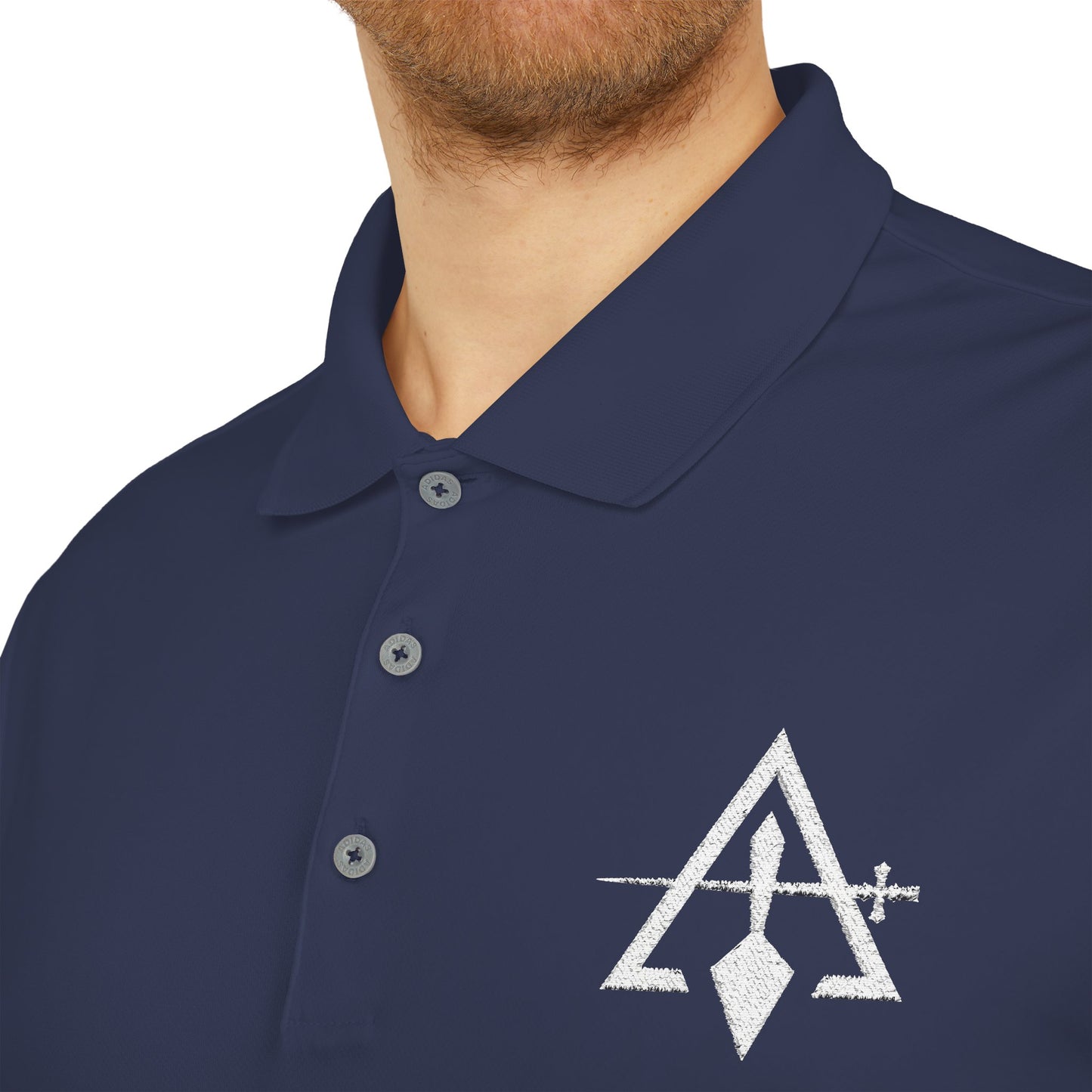 Cryptic Council adidas Performance Polo - White Logo