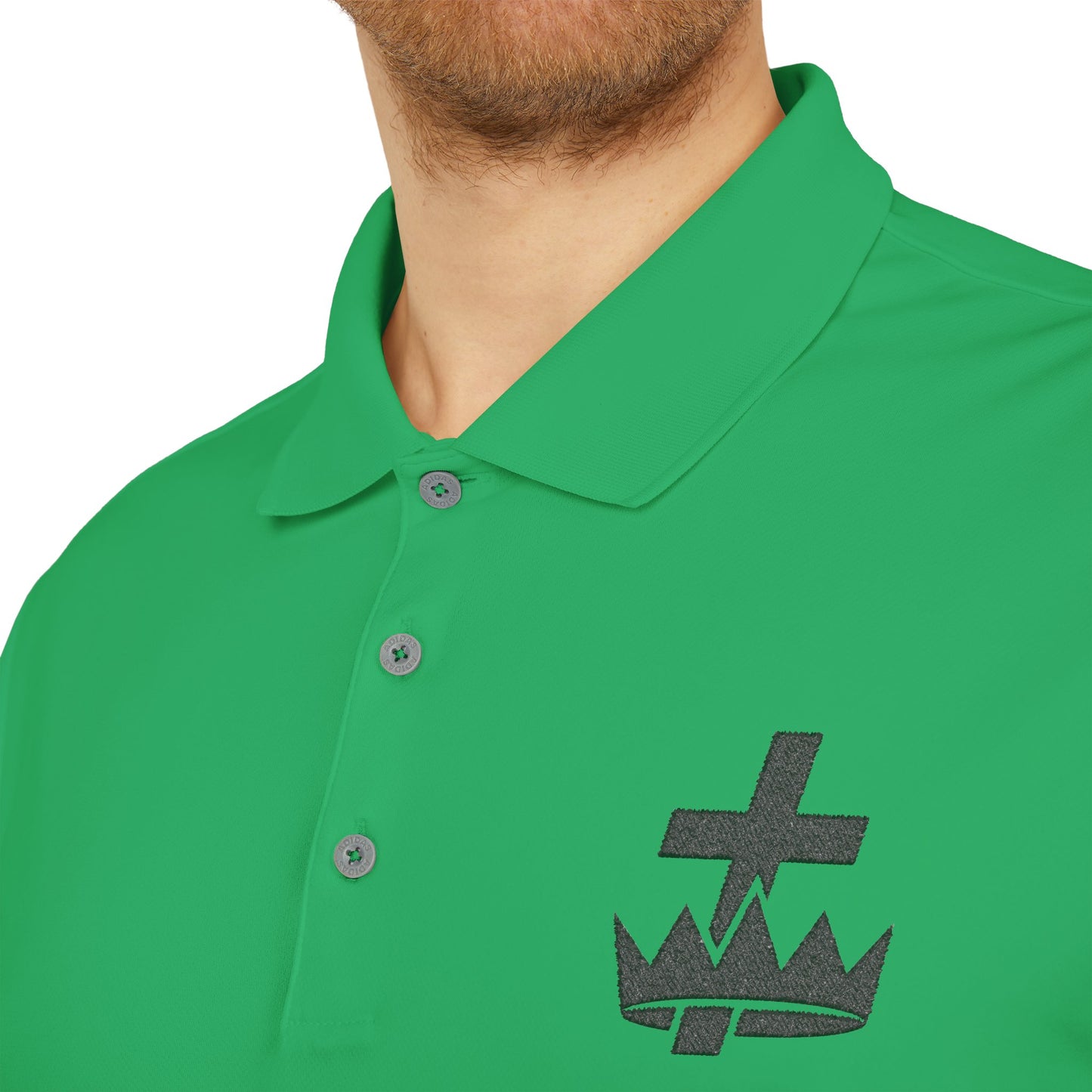 Knights Templar adidas Performance Polo - Black Logo