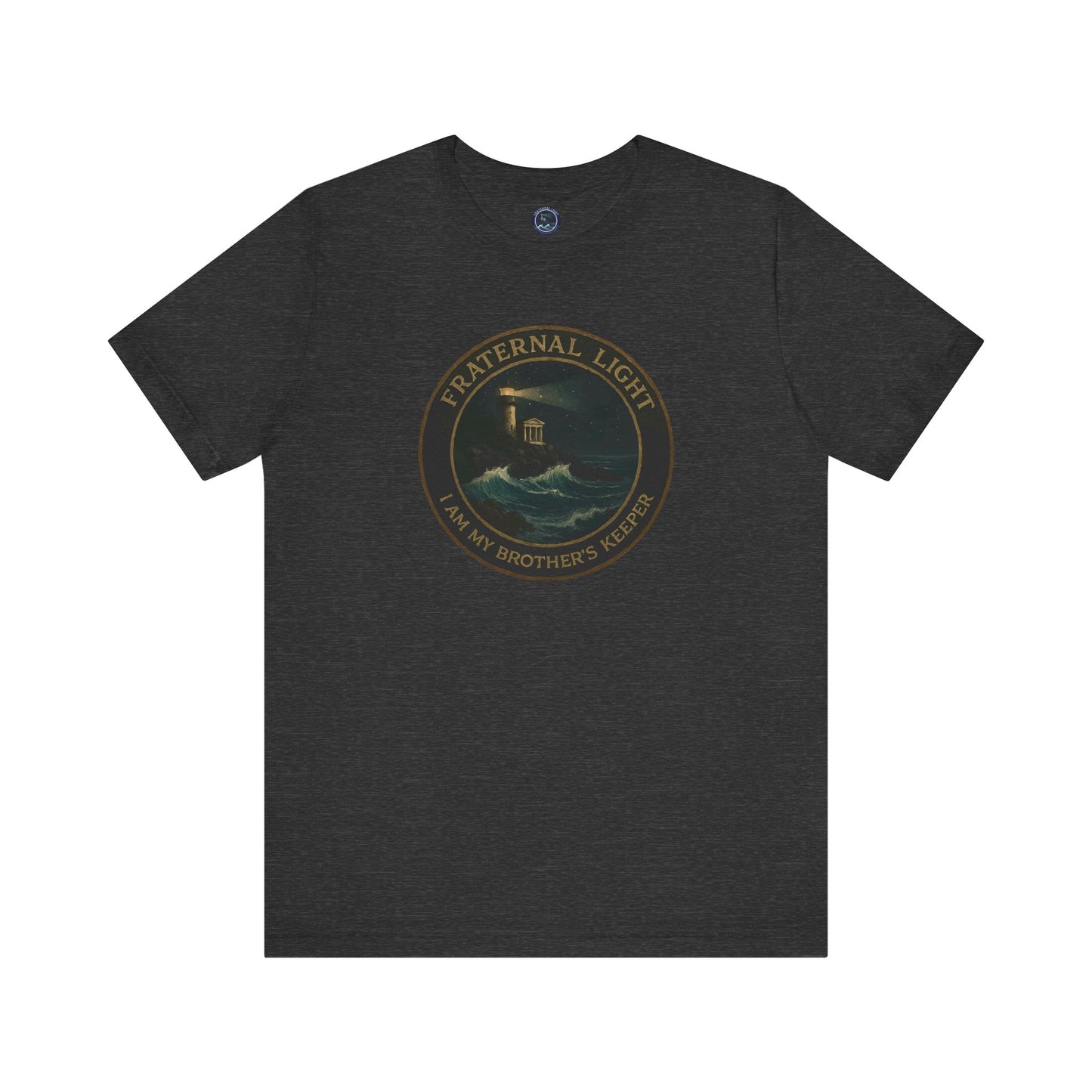 Fraternal Light Vintage Art Short Sleeve T-Shirt