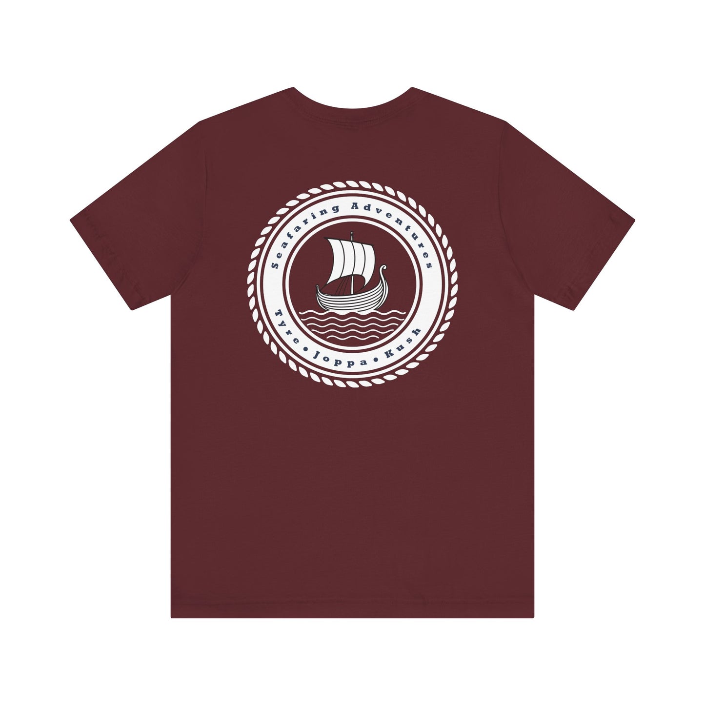 "Seafaring Adventures" From Tyre to Kush Short Sleeve T-Shirt