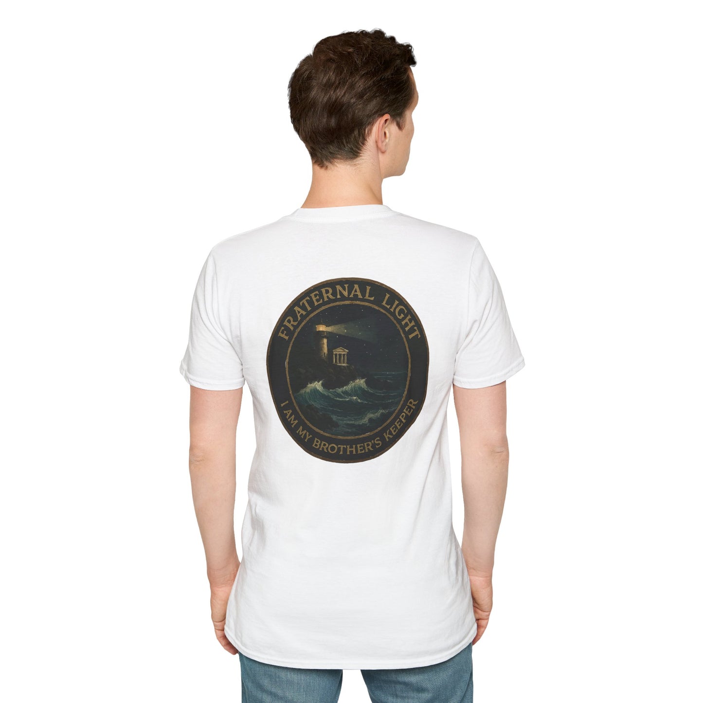 Fraternal Light Vintage Art Softstyle T-Shirt