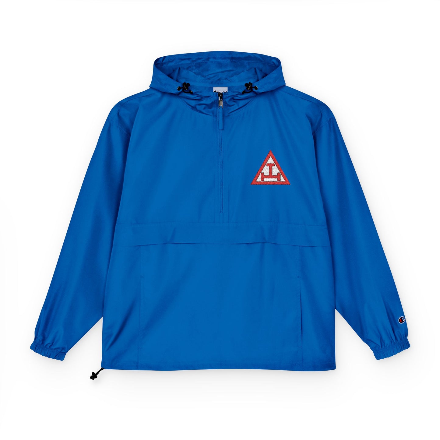 Royal Arch Champion Packable Anorak Jacket - Red and White Emblem