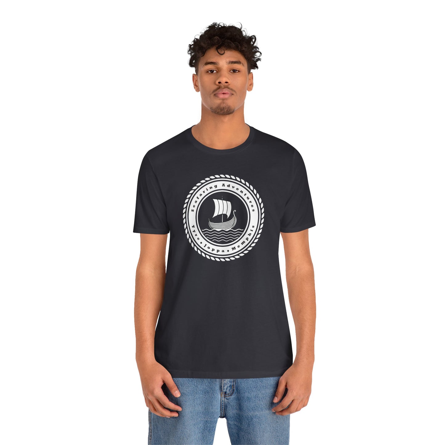 "Seafaring Adventures" Short Sleeve T-Shirt - Front Print