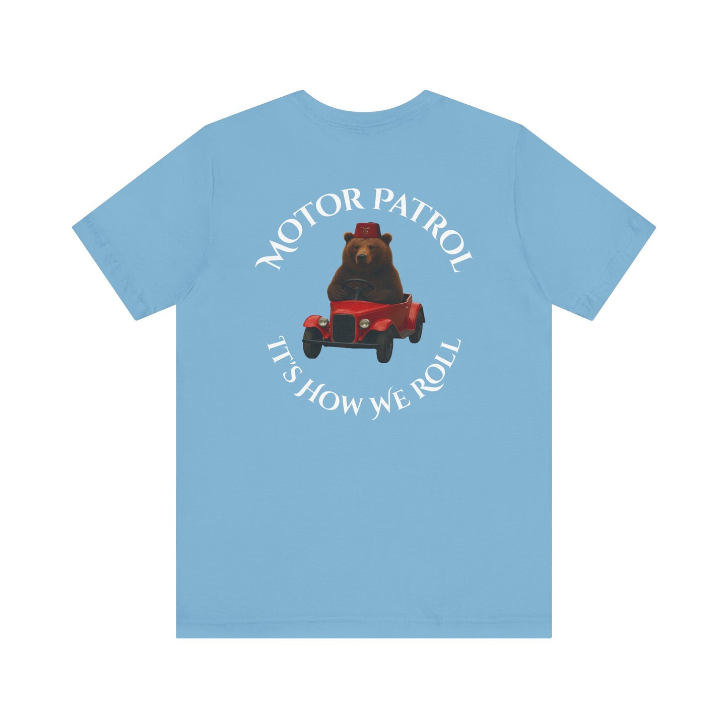 Shriners Motor Patrol "It's How We Roll" Short Sleeve T-Shirt