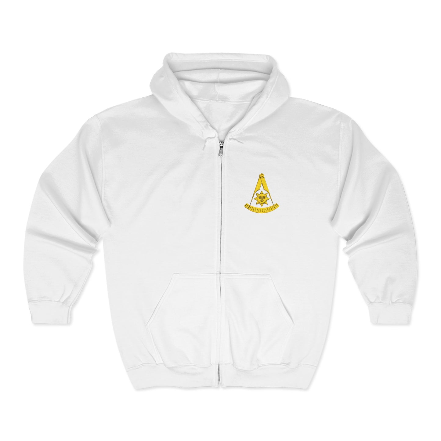 CA Past Master Embroidered Heavy Blend Full Zip Hooded Sweatshirt