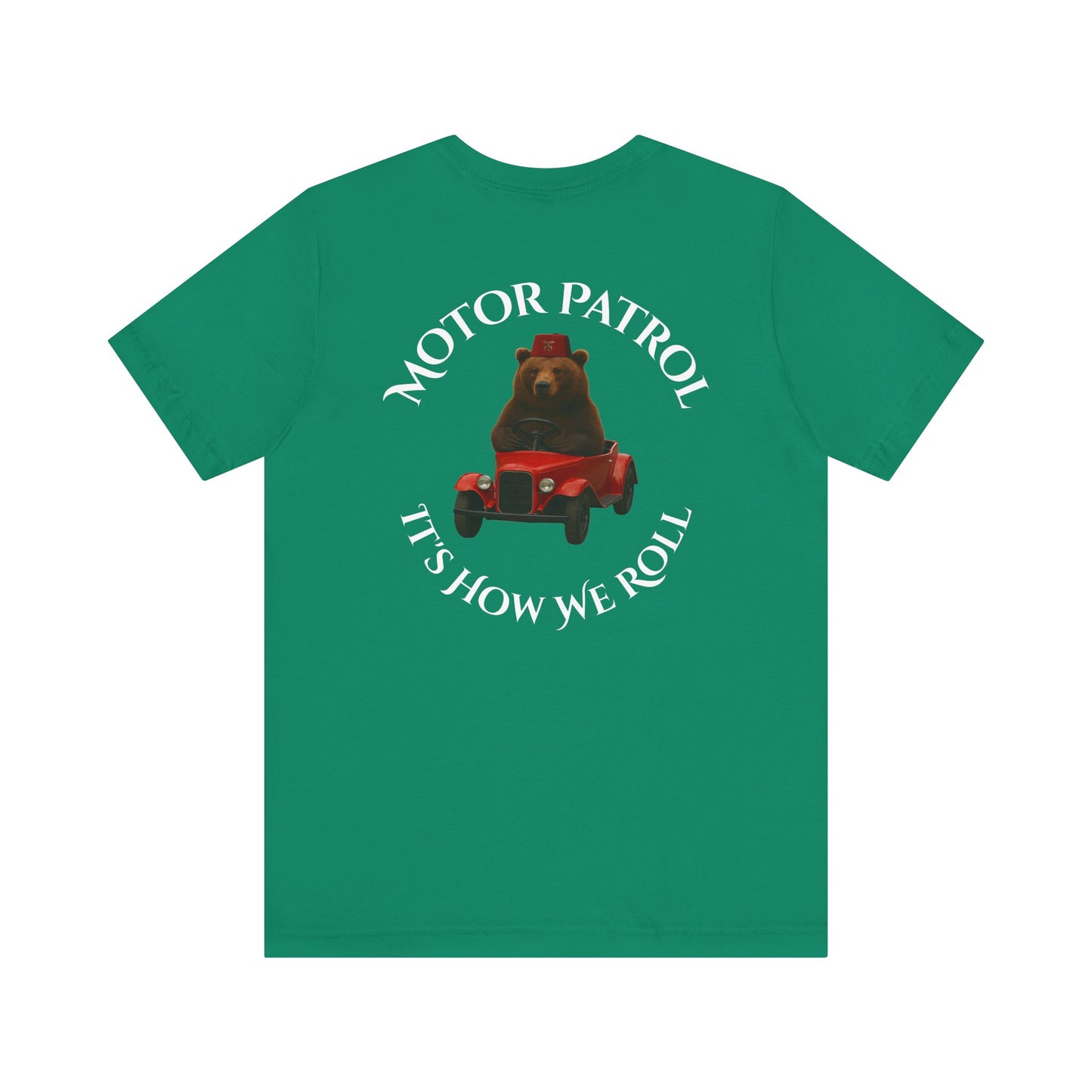 Shriners Motor Patrol "It's How We Roll" Short Sleeve T-Shirt