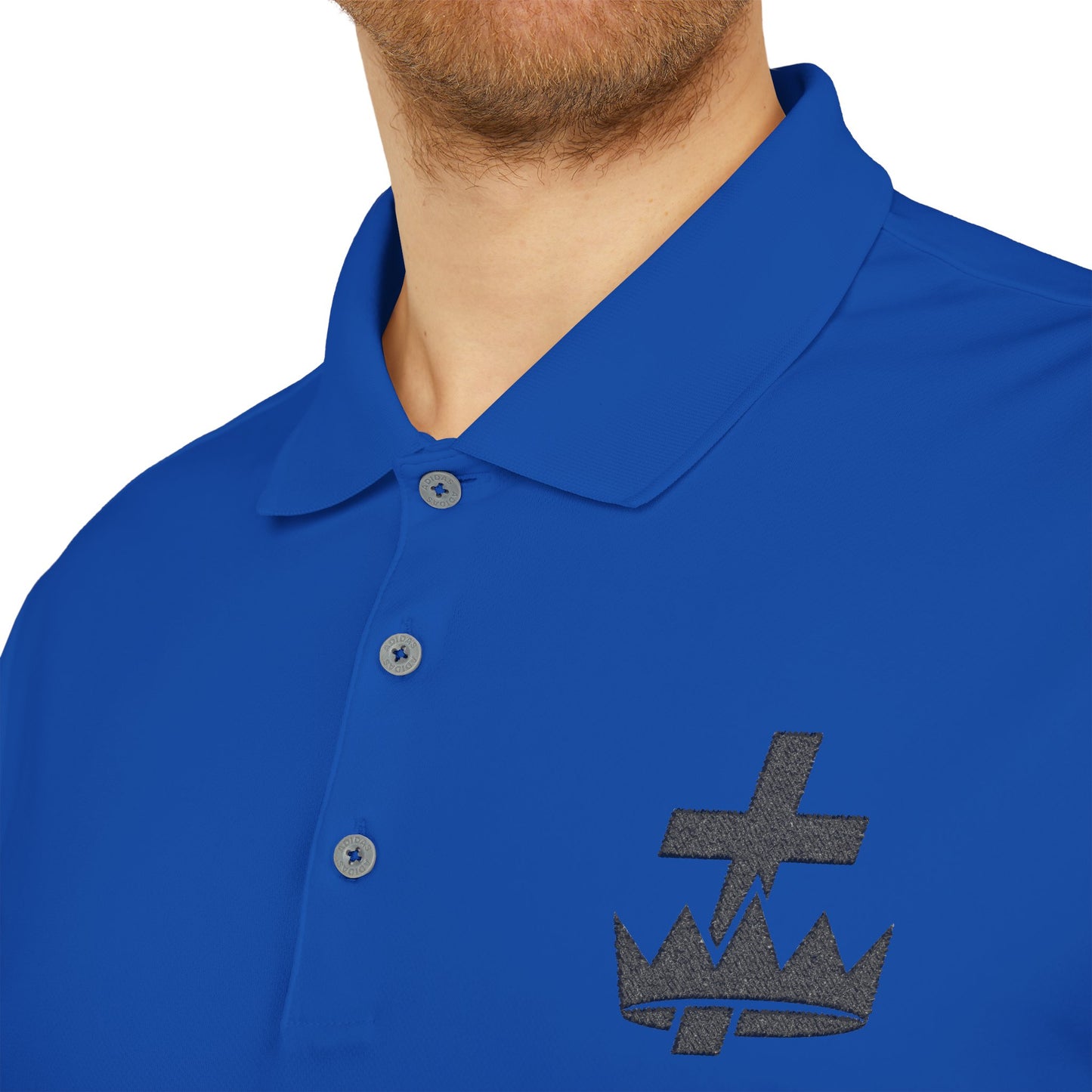 Knights Templar adidas Performance Polo - Black Logo