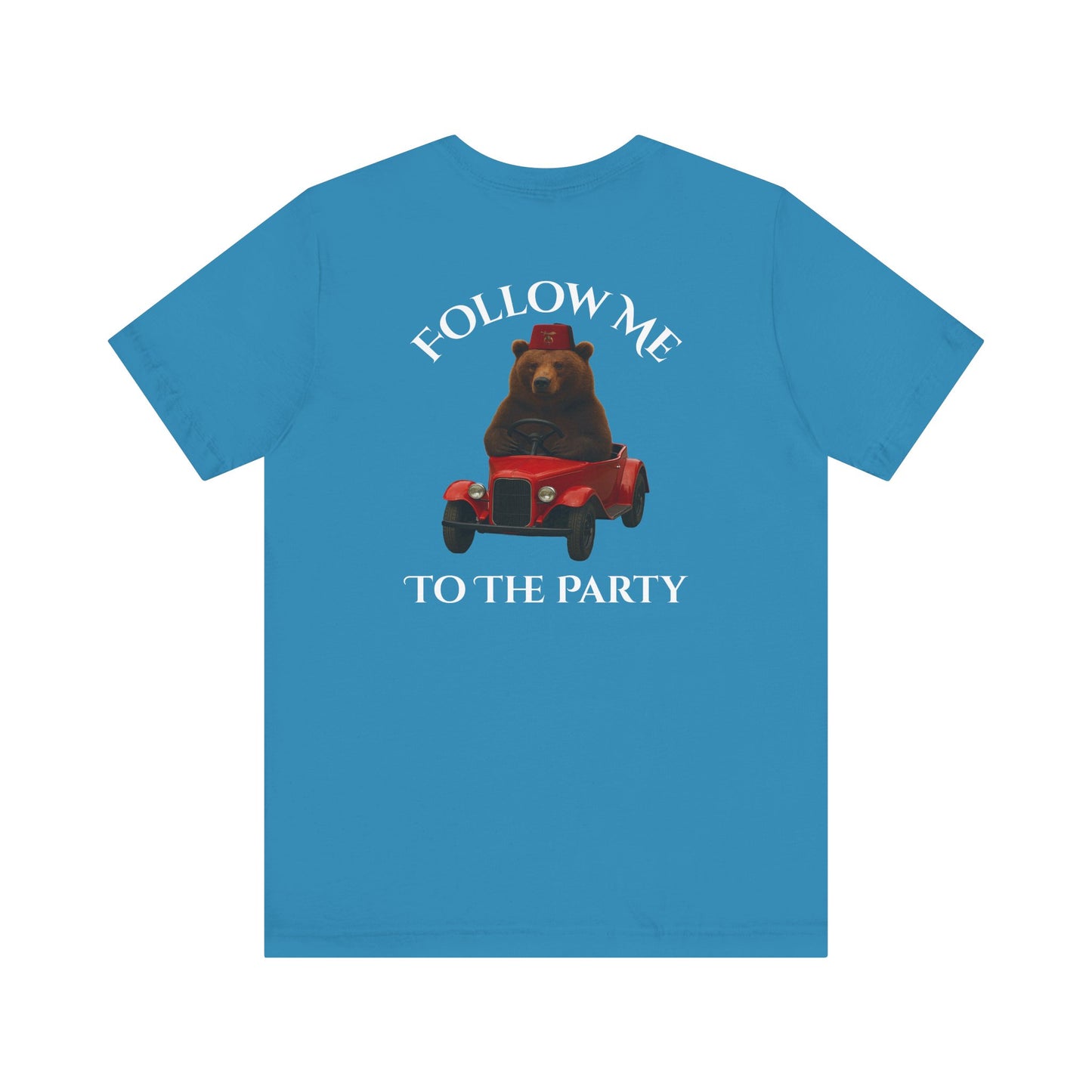 Shriners "Follow Me to the Party" Short Sleeve T-Shirt