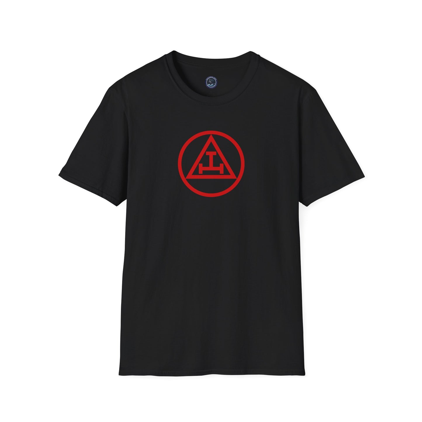 Royal Arch - Red Triple Tau in Circle Short Sleeve T-shirt