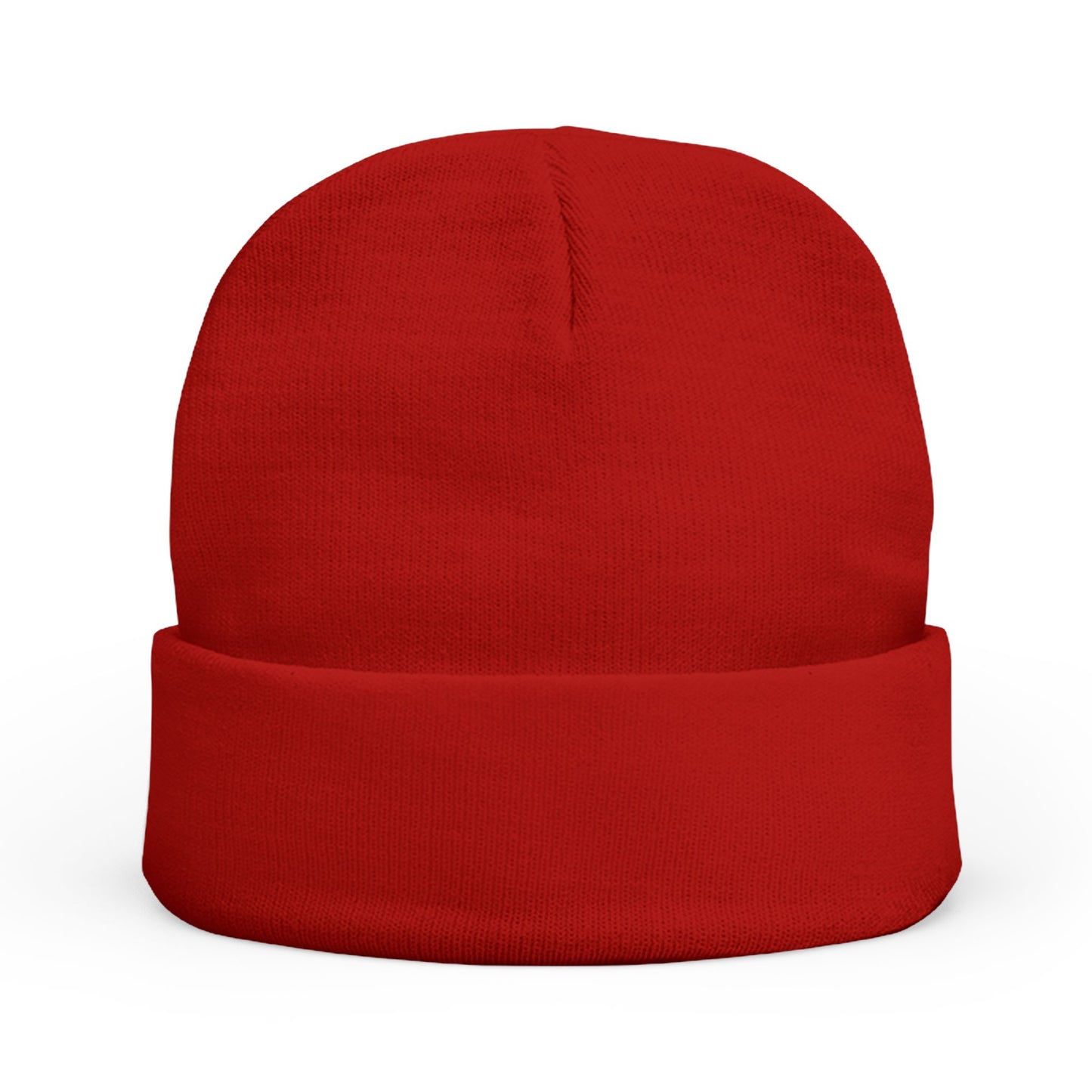 Cryptic Council Embroidered Knit Beanie - White Emblem