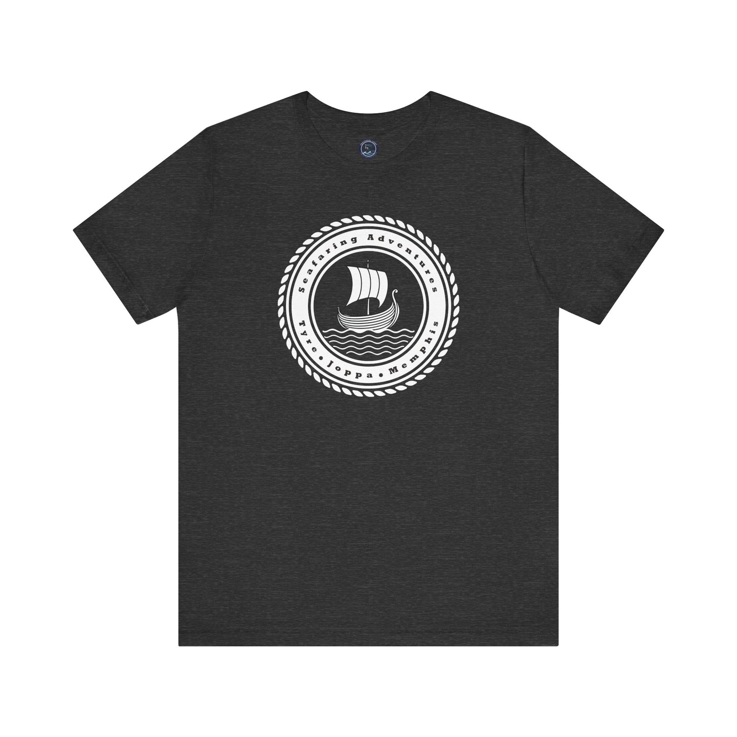 "Seafaring Adventures" Short Sleeve T-Shirt - Front Print