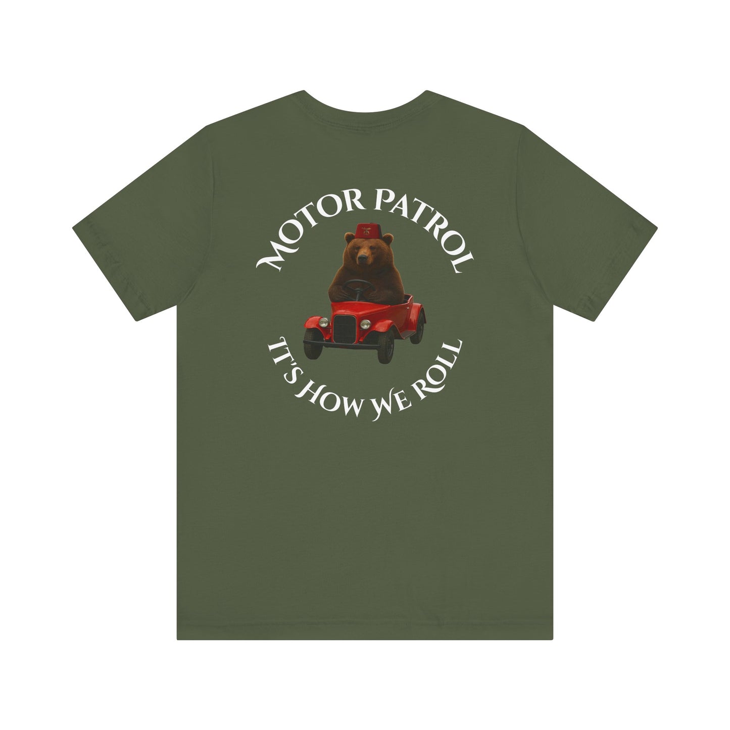 Shriners Motor Patrol "It's How We Roll" Short Sleeve T-Shirt