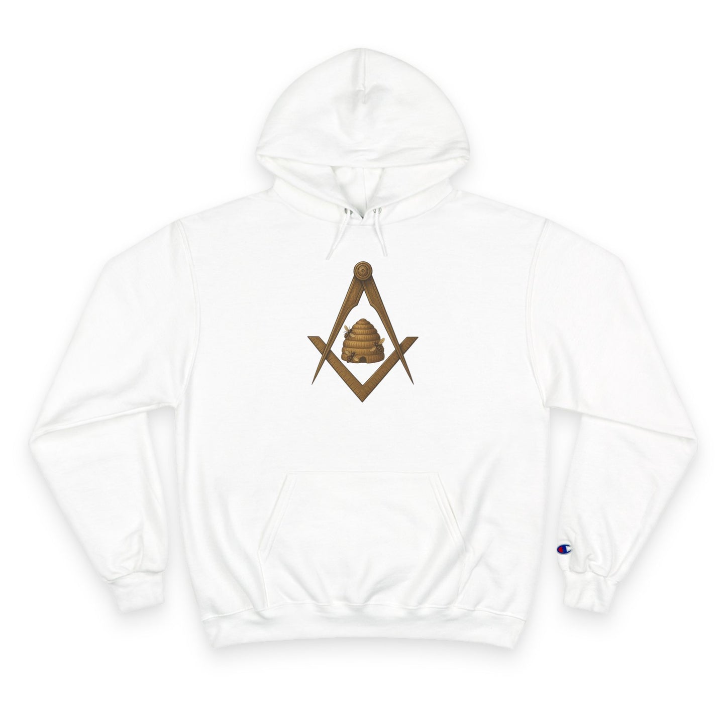 Beehive Square and Compass Champion Hoodie