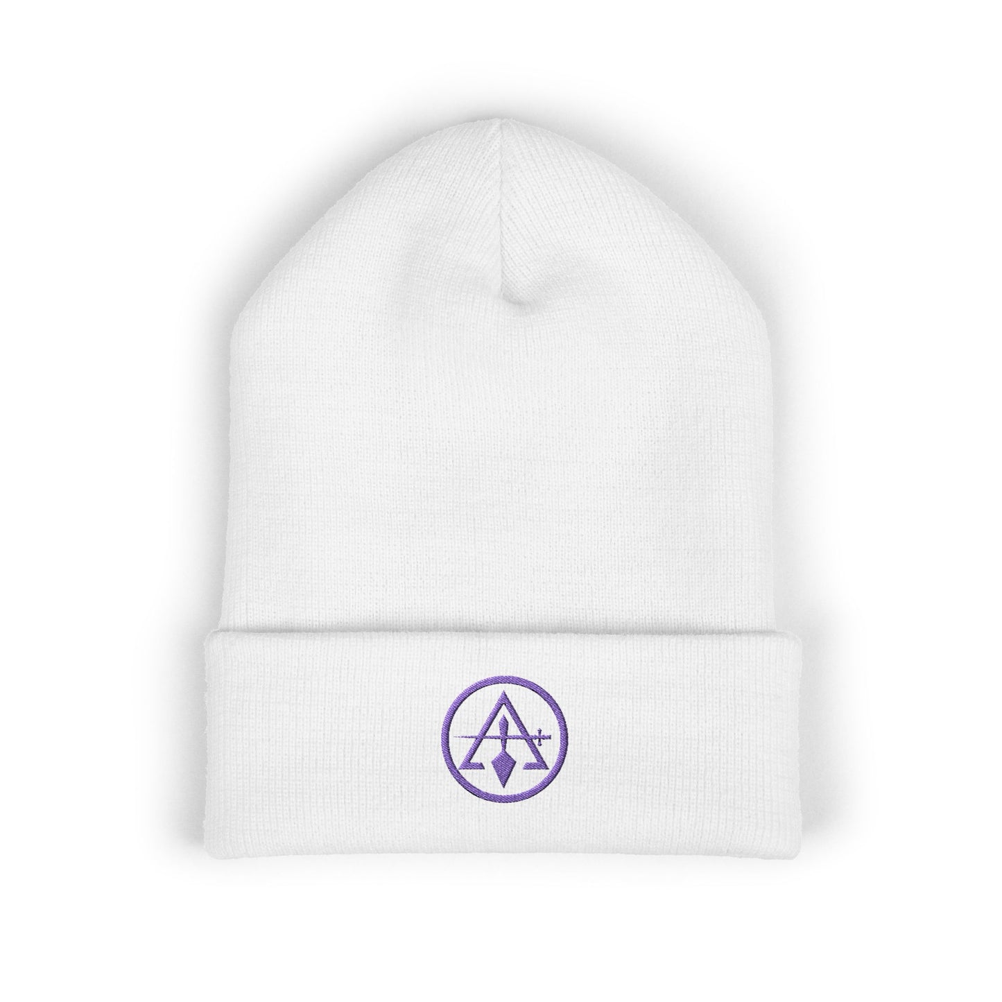 Cryptic Council Encircled Sword and Trowel - Embroidered Classic Cuffed Beanie