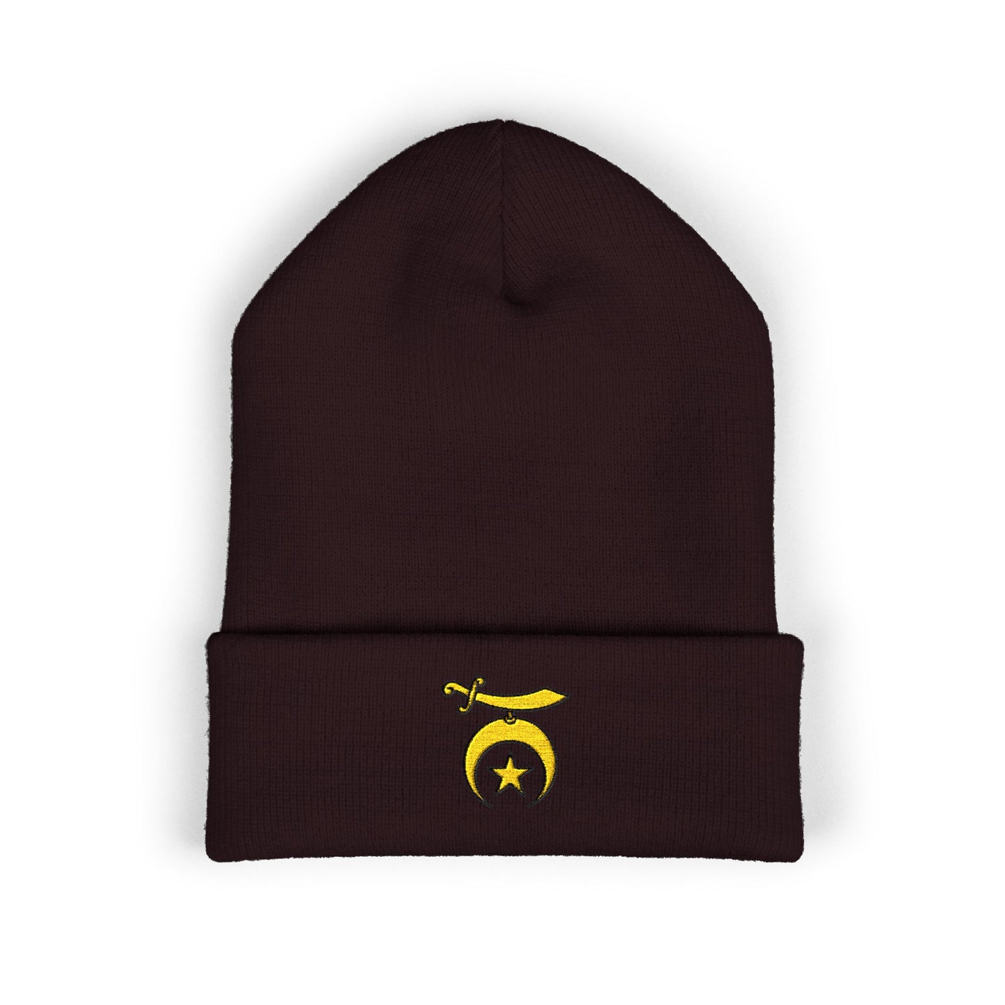 Shriners Embroidered Classic Cuffed Beanie - Simplified Emblem