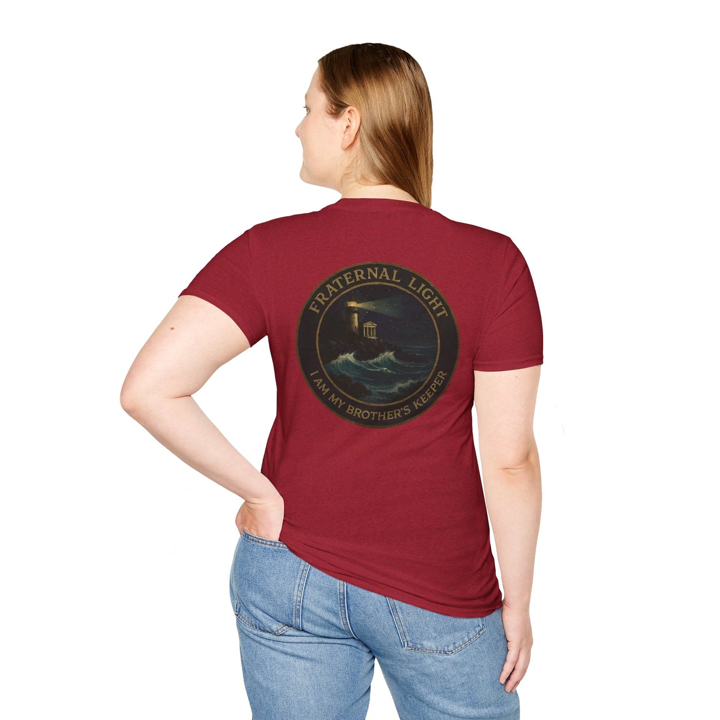 Fraternal Light Vintage Art Softstyle T-Shirt