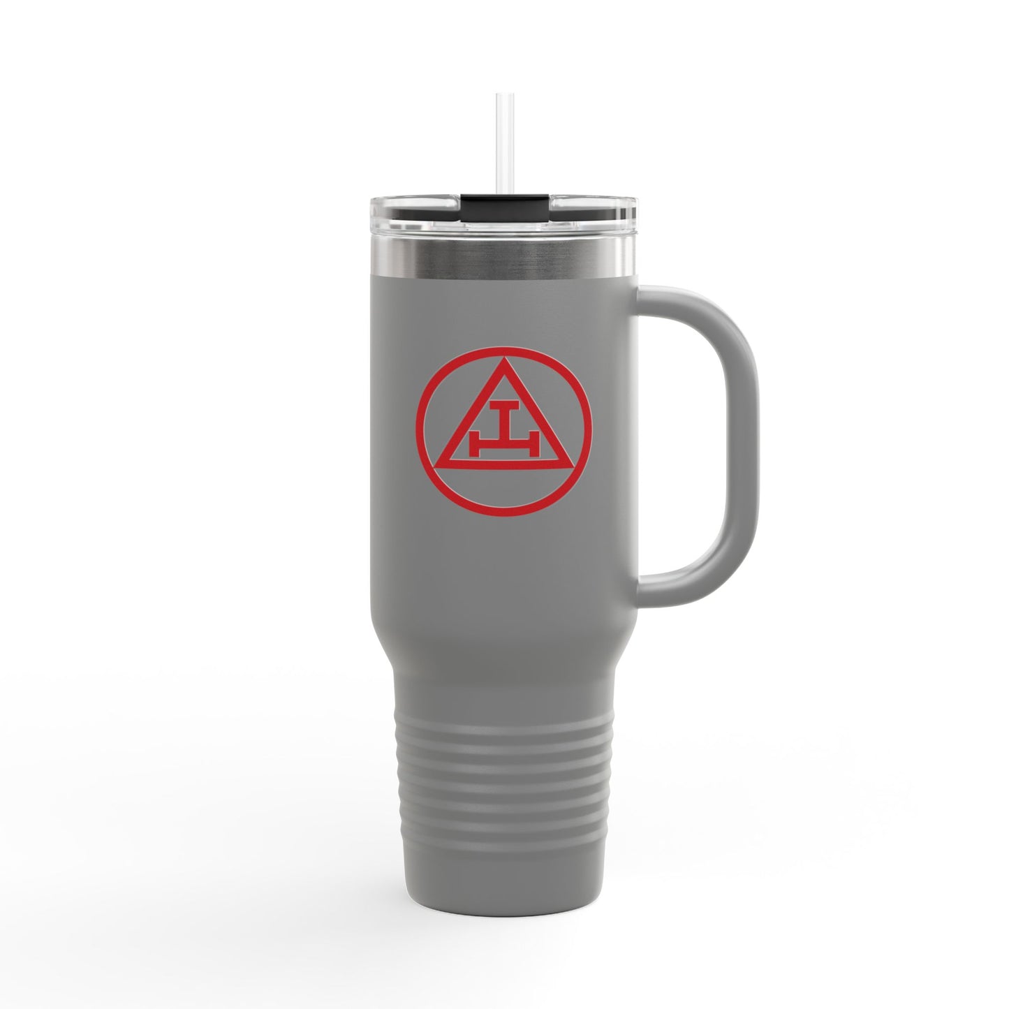 Two-Sided Encircled Royal Arch Insulated Travel Tumbler (40oz)