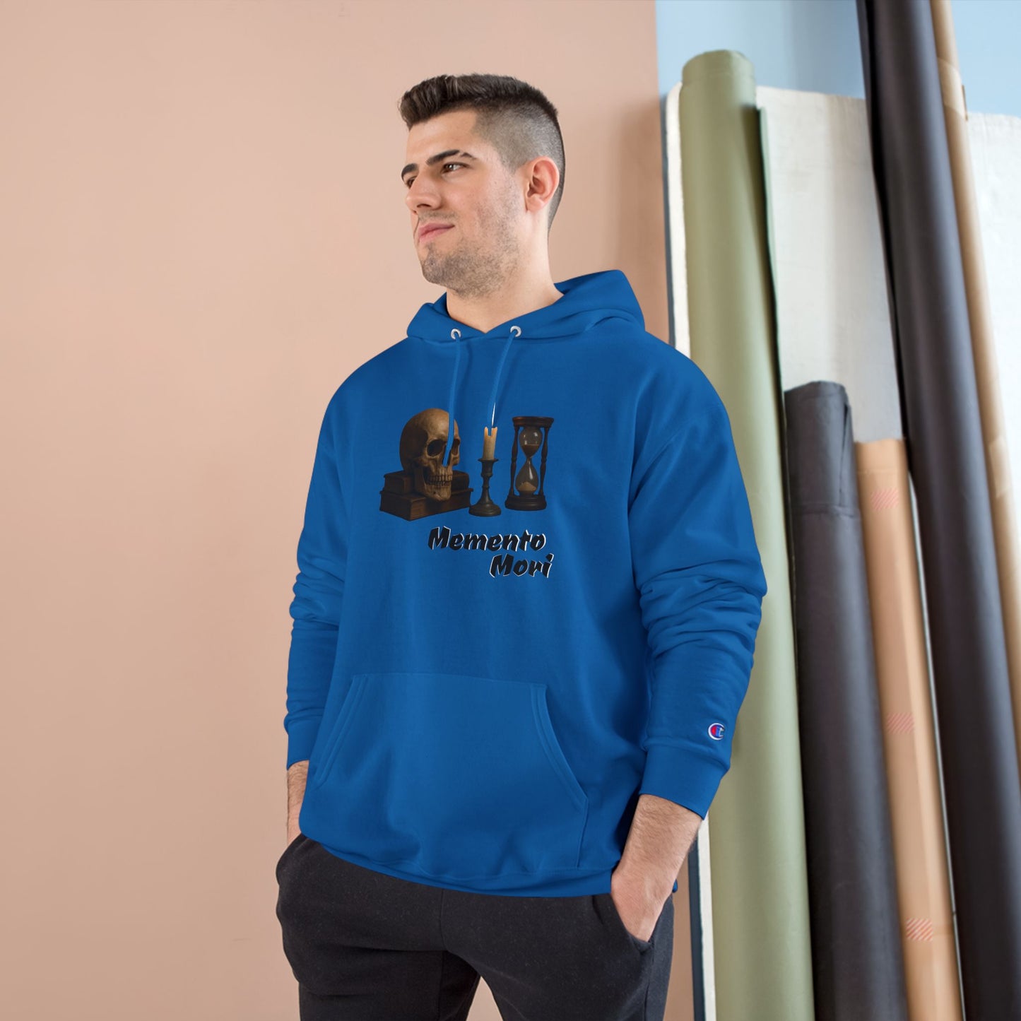Memento Mori Champion Hoodie