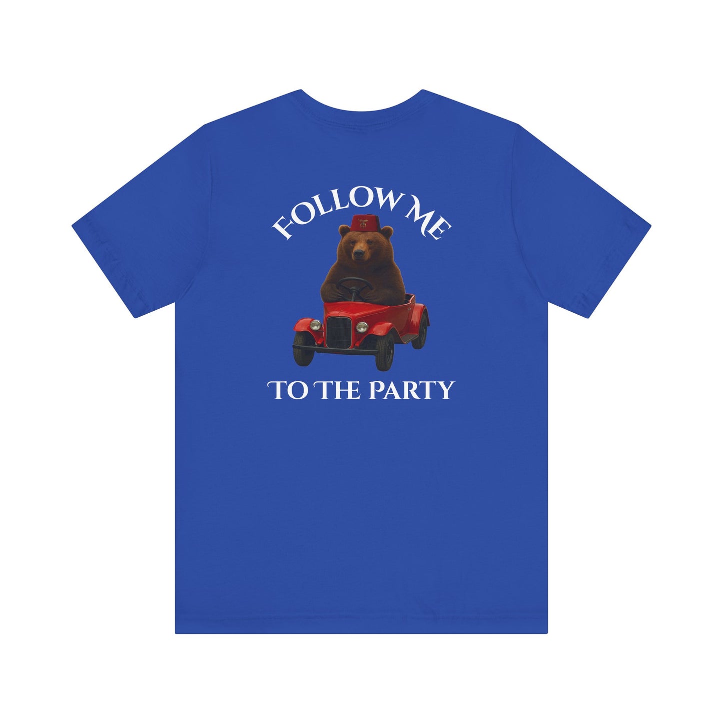 Shriners "Follow Me to the Party" Short Sleeve T-Shirt