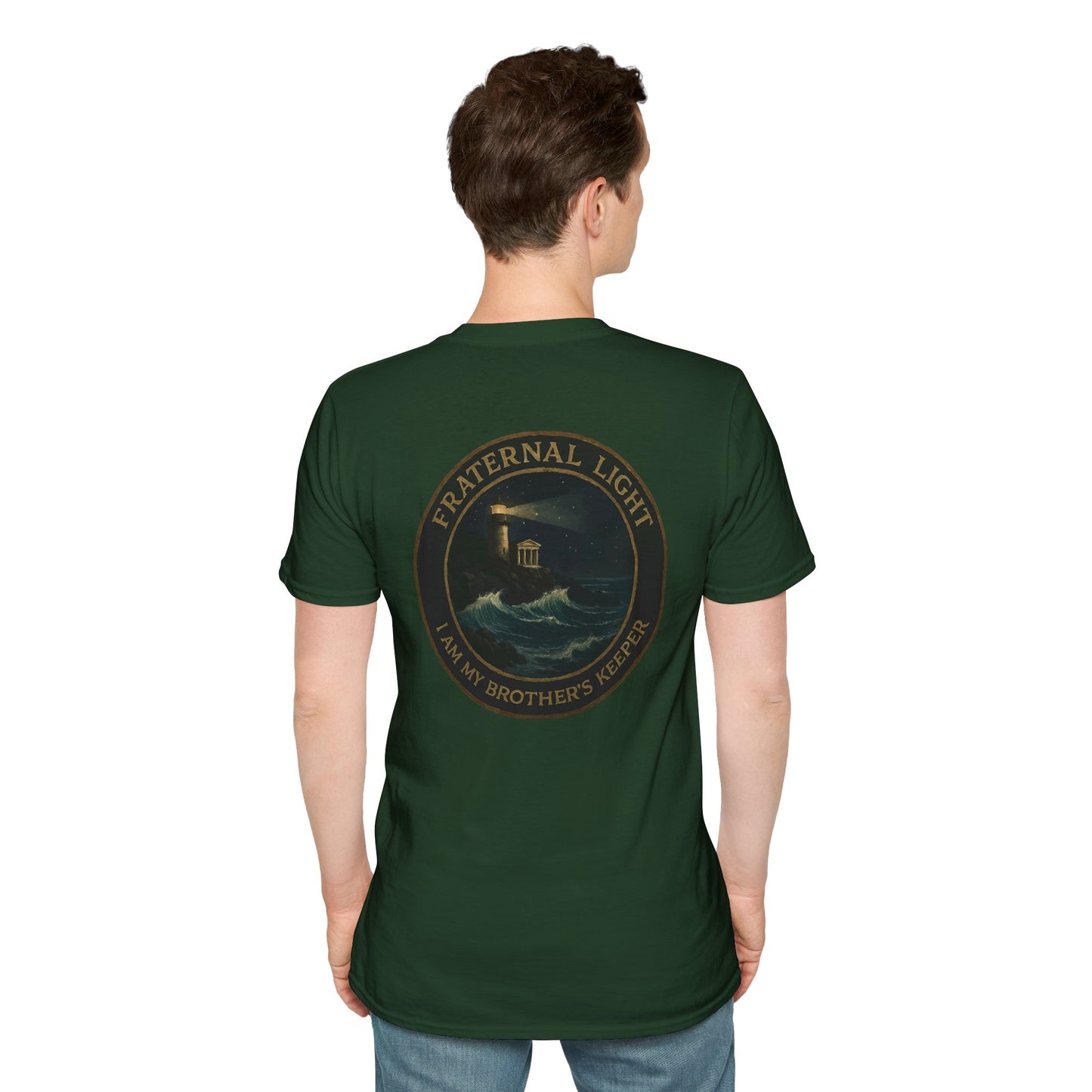 Fraternal Light Vintage Art Softstyle T-Shirt
