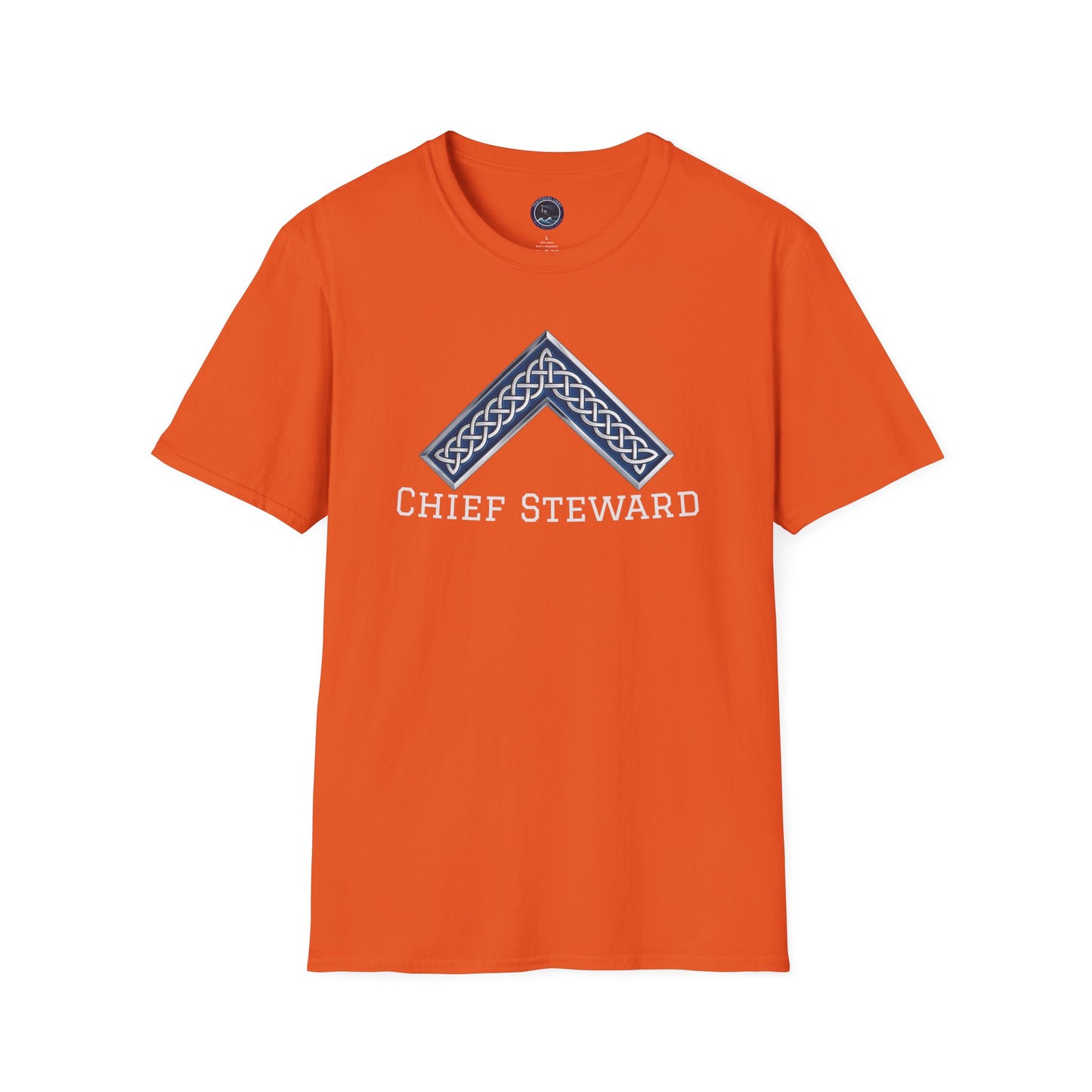 Worshipful Master "Chief Steward" Softstyle T-Shirt - Celtic Square