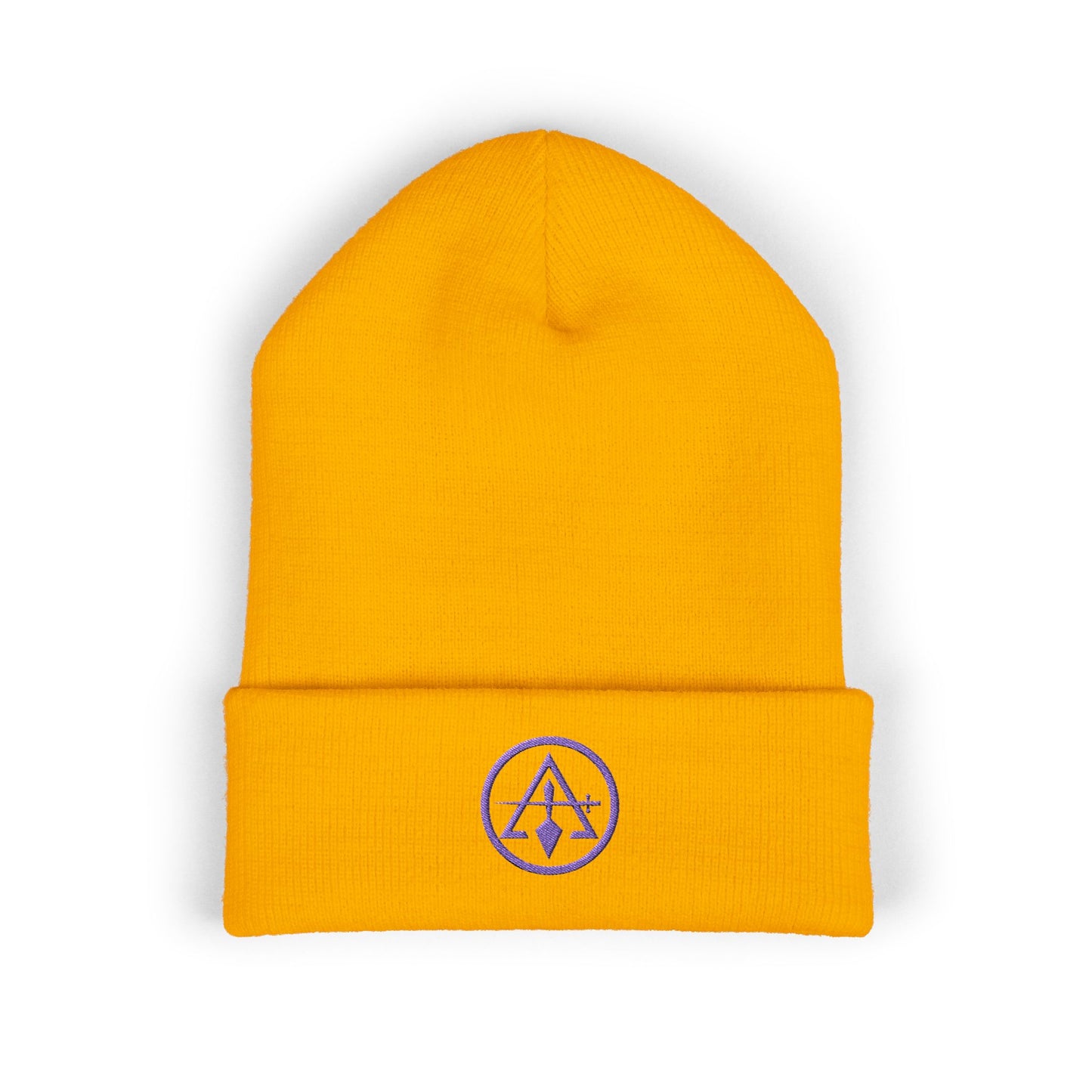 Cryptic Council Encircled Sword and Trowel - Embroidered Classic Cuffed Beanie